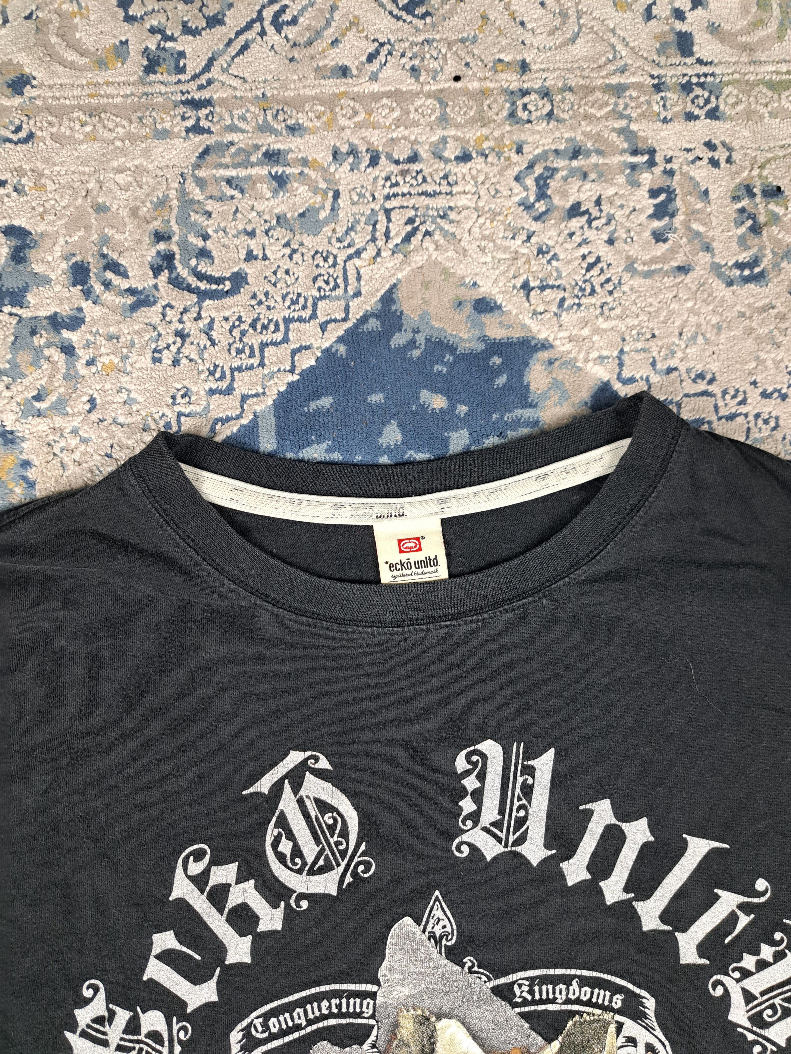 Ecko Unltd. Crazy y2k Ecko Unltd Rap Tee Baggy Hip Hop Swag Drip Size US XL / EU 56 / 4 - 3 Thumbnail