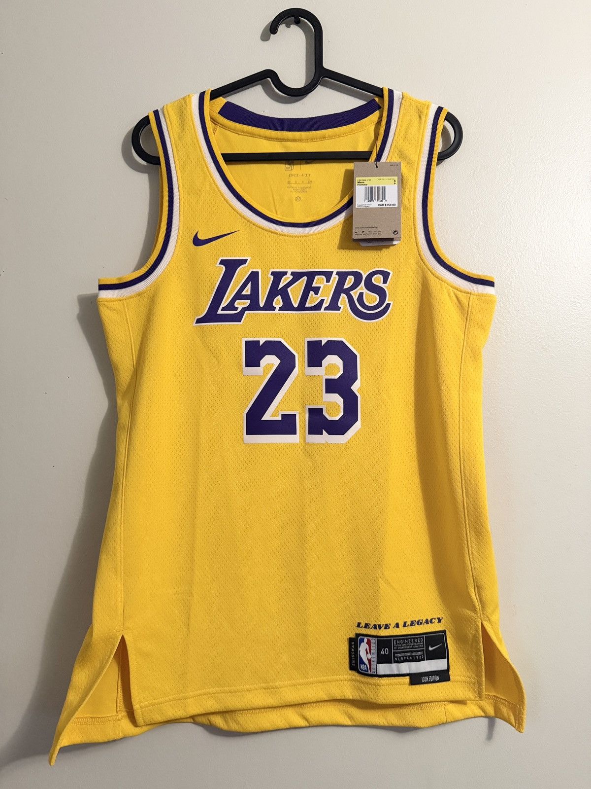 Nike Nike Los Angeles Lakers LeBron James NBA Jersey Size US S / EU 44-46 / 1 - 1 Thumbnail