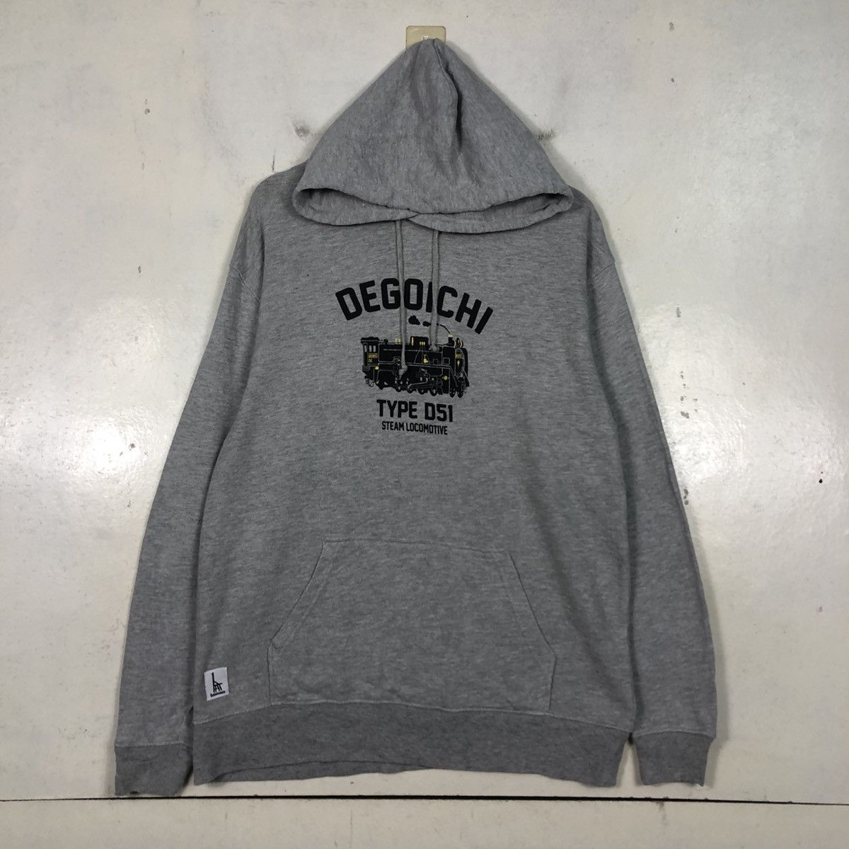 Japanese Brand 📌Umikirin Hoodie Pull Over Big Logo Train Issey Miyake Size US XL / EU 56 / 4 - 3 Thumbnail