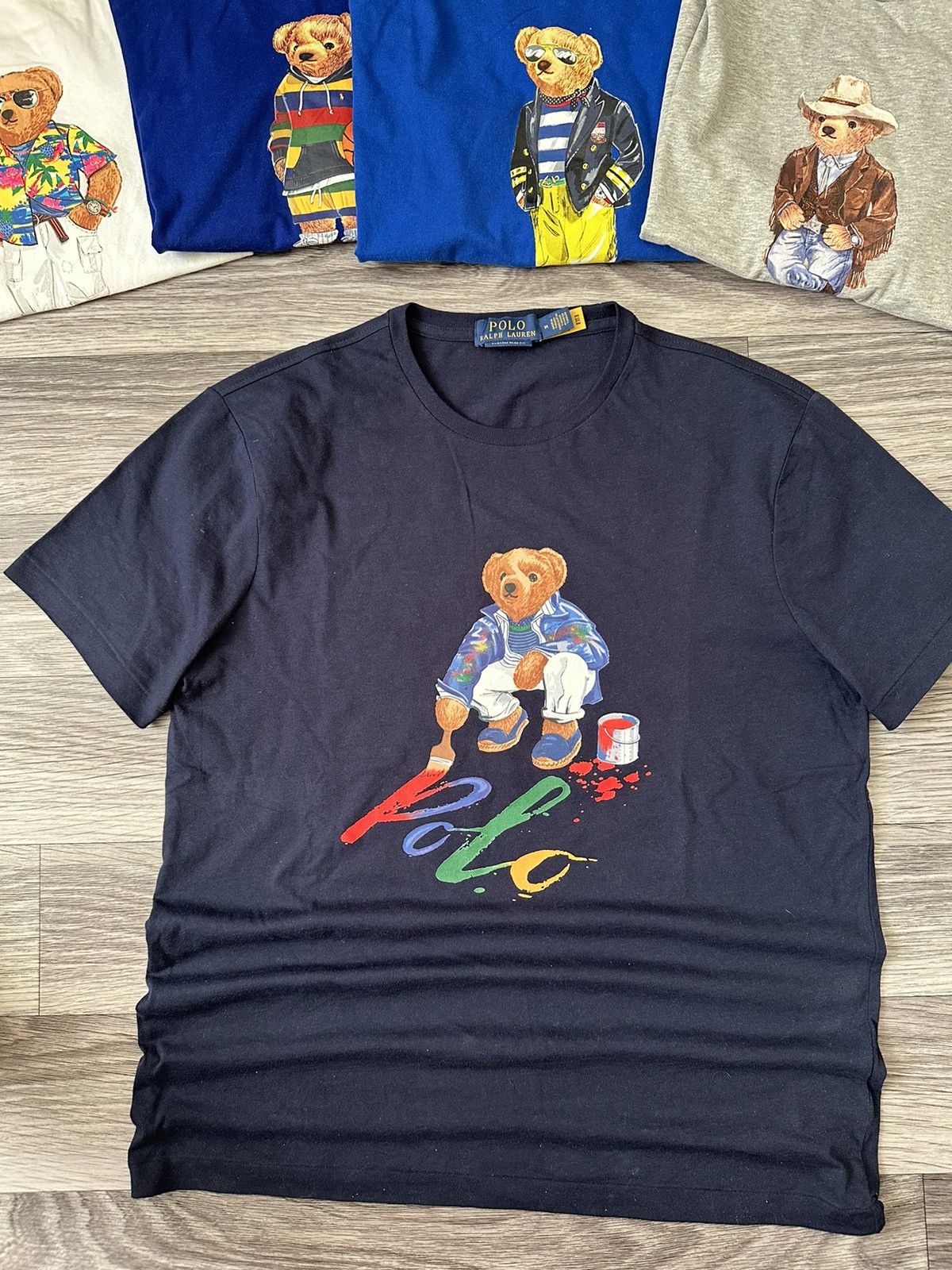 Tシャツ・カットソー POLO RALPH LAUREN Men T Shirts 710740727 003 BLUE 710740727 T-shirts NAVY from Polo Ralph Lauren 80 EUR