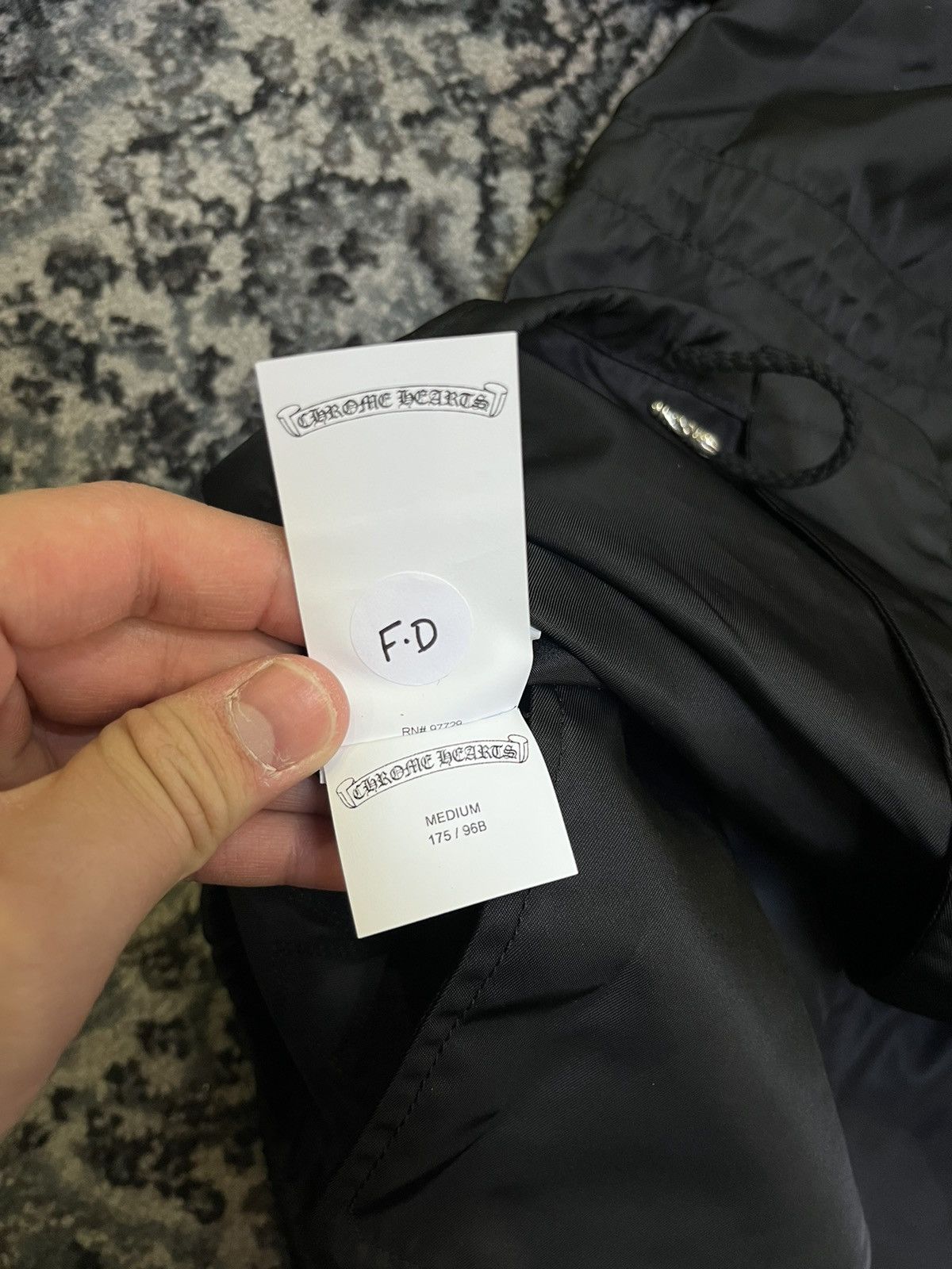 Chrome Hearts NEW CHROME HEARTS FLOODED LEATHER PATCH PARKA Size US S / EU 44-46 / 1 - 8 Thumbnail