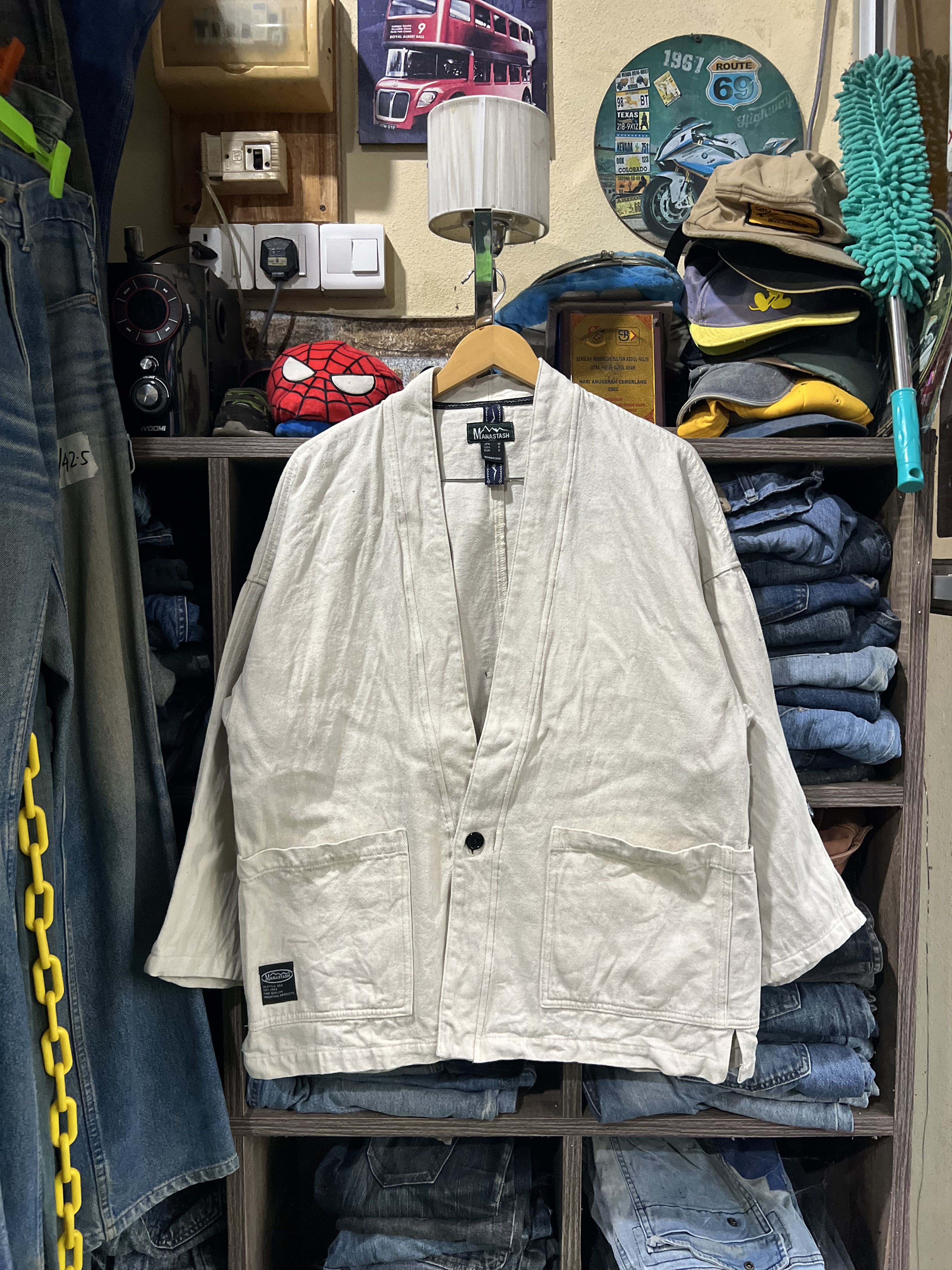Manastash 🔥Rare Manastash Front Back Pocket Hemp Oversirts Size US L / EU 52-54 / 3 - 19 Thumbnail