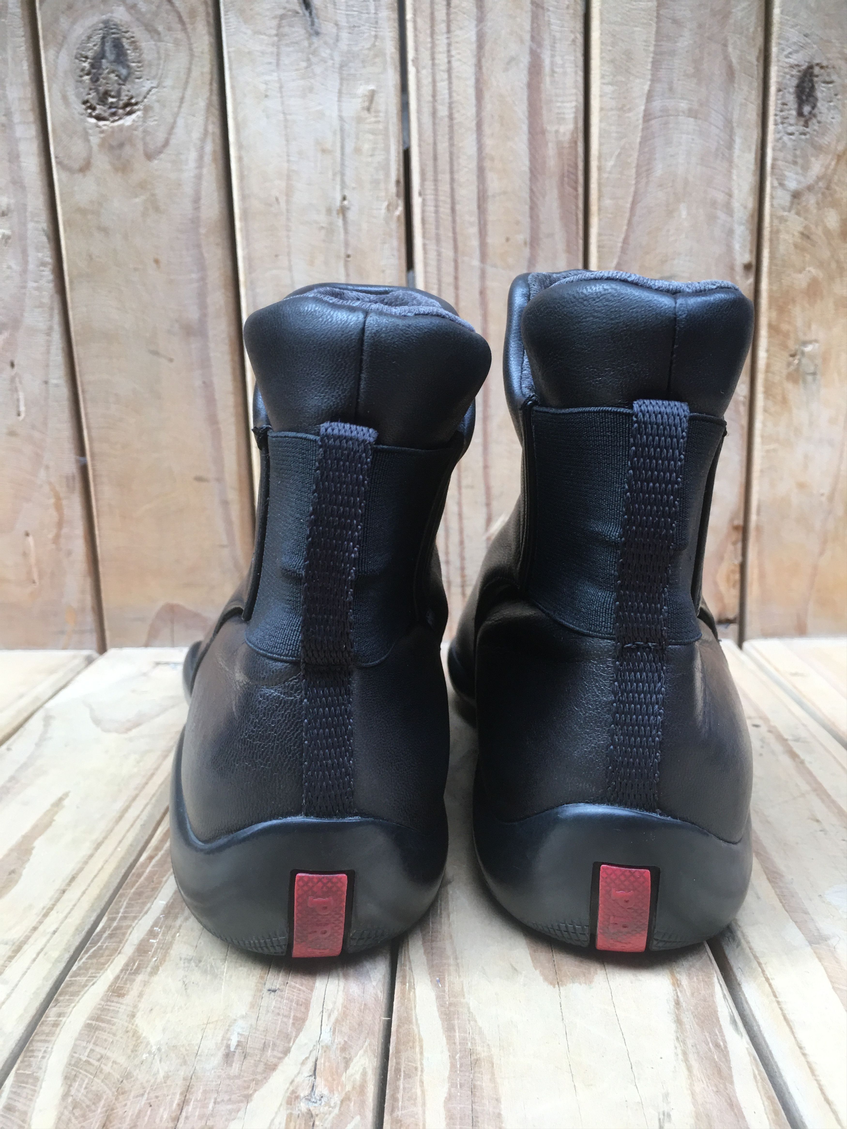 Prada PRADA Sports Black Black Women’s Boots USA 6.5 UK 3.5 Size US 6.5 / IT 36.5 - 7 Thumbnail