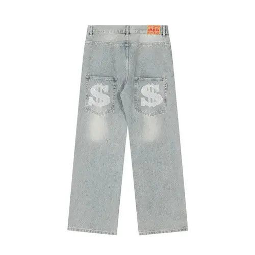 Jean hiphop pattern jeans Size US 30 / EU 46 - 6 Thumbnail