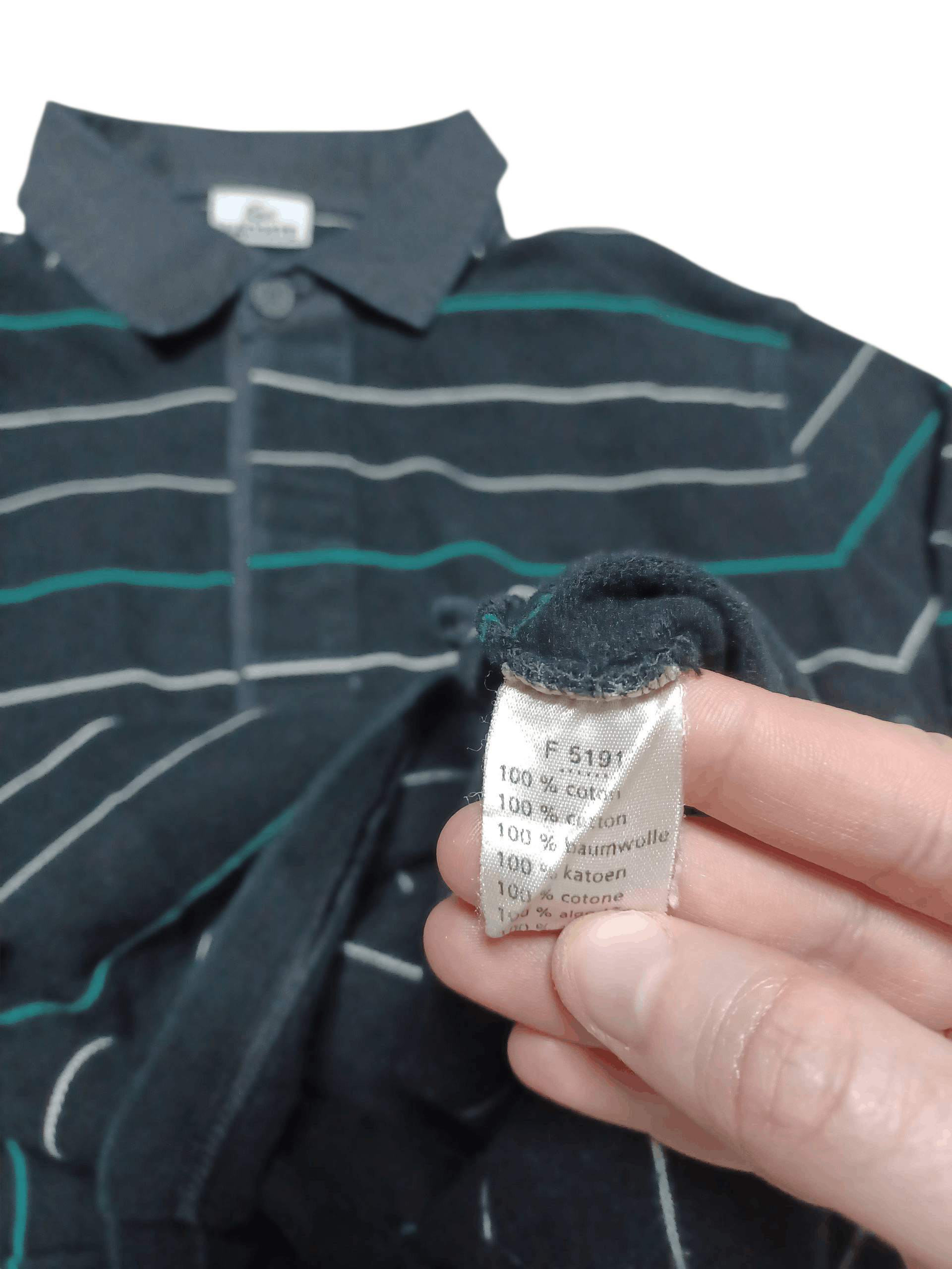 Lacoste LACOSTE VINTAGE LUXURY OLDMONEY STRIPED RUGBY SHIRT Size US L / EU 52-54 / 3 - 6 Thumbnail