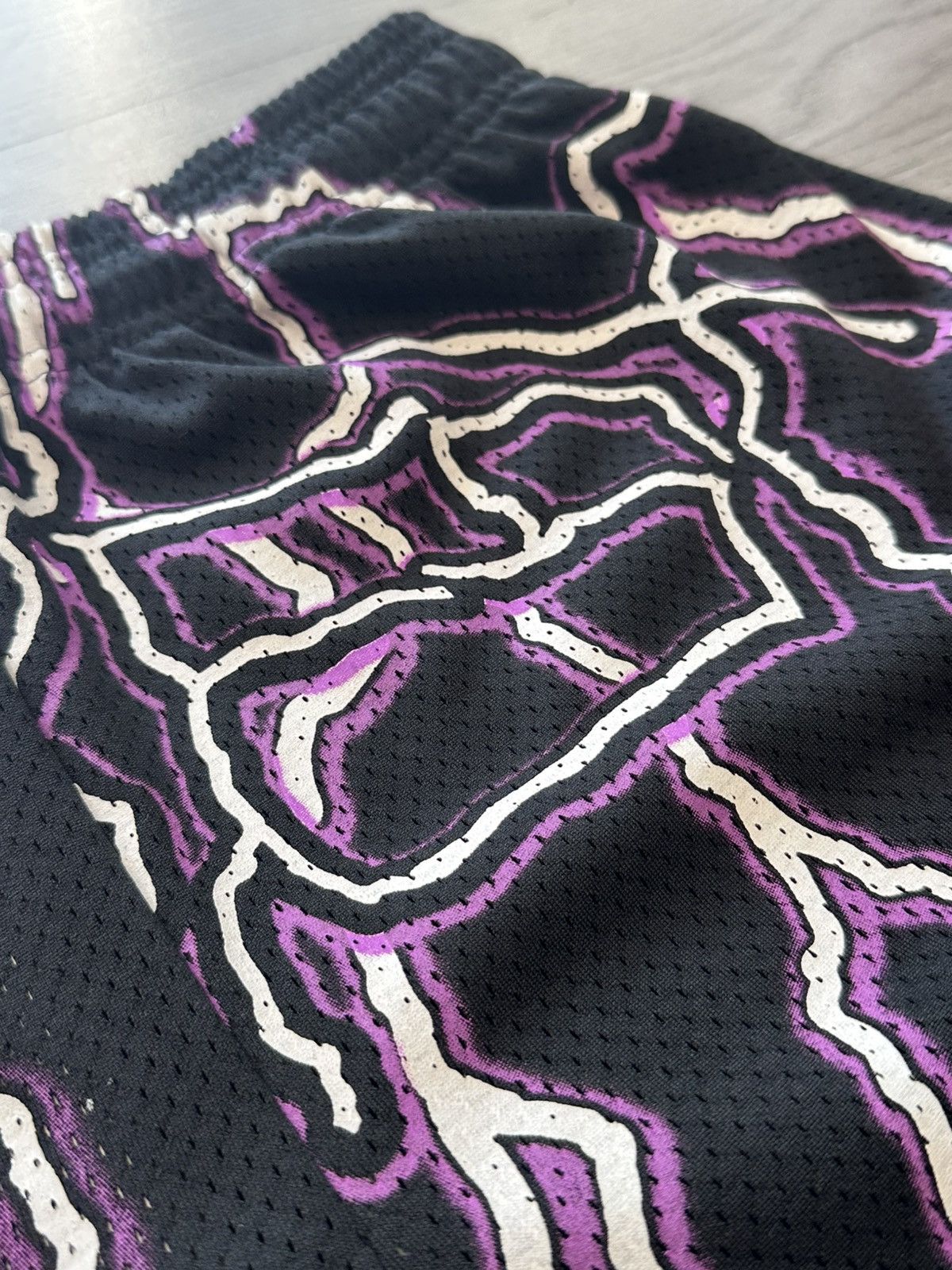 Bravest Studios Bravest Studios Shorts Lightning Black Purple Size US 34 / EU 50 - 3 Thumbnail