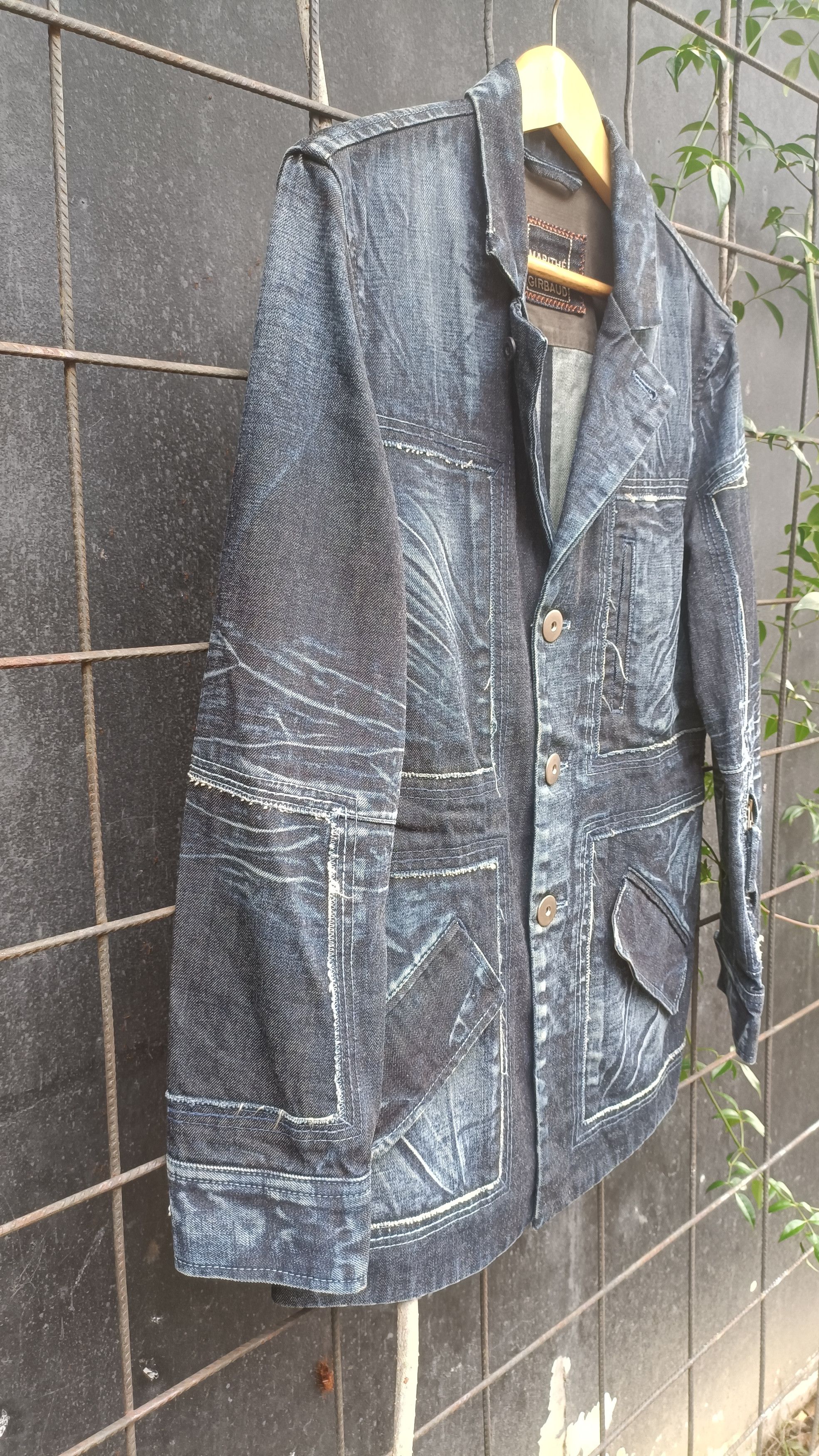Marithe + Francois Girbaud Marithe francois Girbaud distressed denim jacket Size US M / EU 48-50 / 2 - 6 Thumbnail