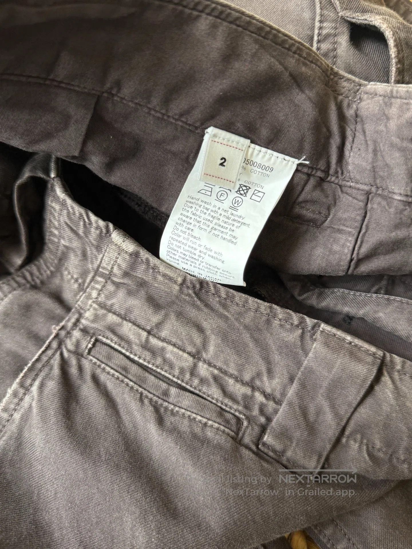 Visvim VISVIM 24AW Wide Chino Pants Crash. Size US 26 / EU 42 - 5 Thumbnail