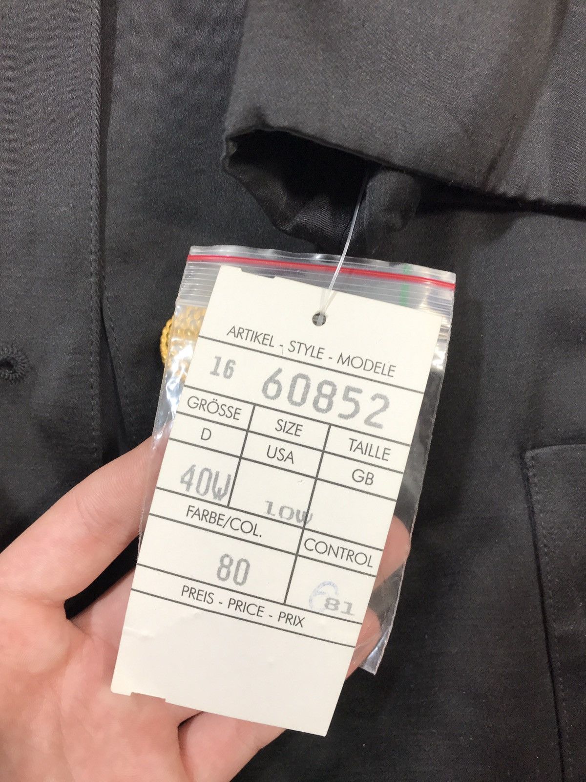 Givenchy Vintage Givenchy Rare Golden Button Blazer Cardigan Jacket Size L / US 10 / IT 46 - 6 Thumbnail