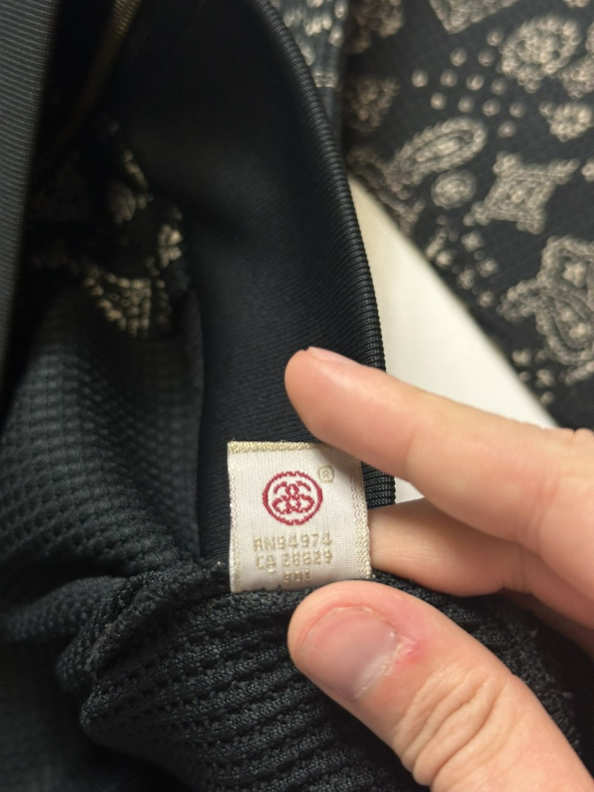 Stussy Vintage Stussy Thermal Bandana Zip Hoodie Size US M / EU 48-50 / 2 - 7 Thumbnail