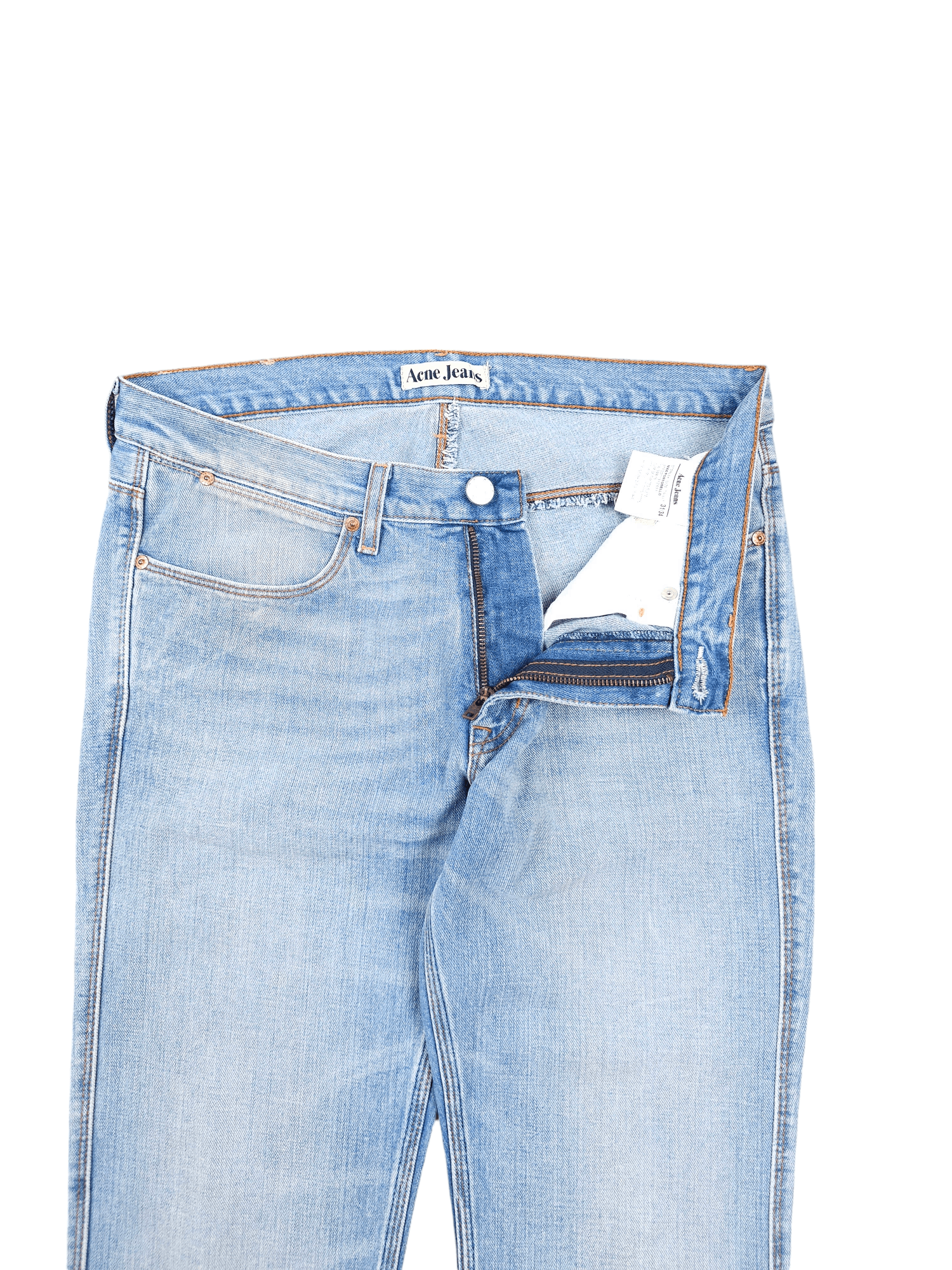 Acne Studios × Japanese Brand 💎 Size 31/30 Acne Studios Slim Max Portobello Jeans Y2K Size US 31 - 3 Thumbnail