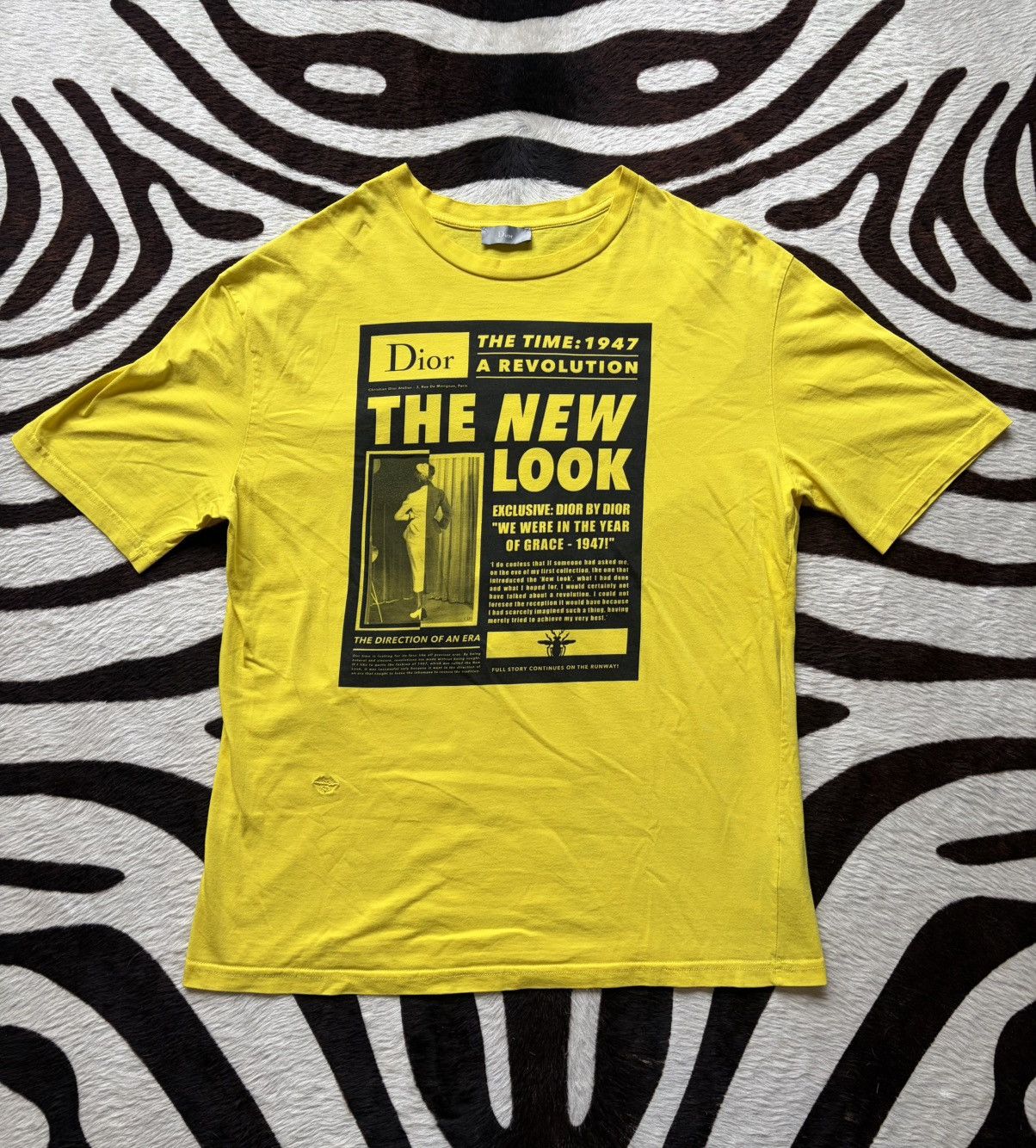 Dior × Hedi Slimane Rare Dior Homme Avoid People Boring Only For