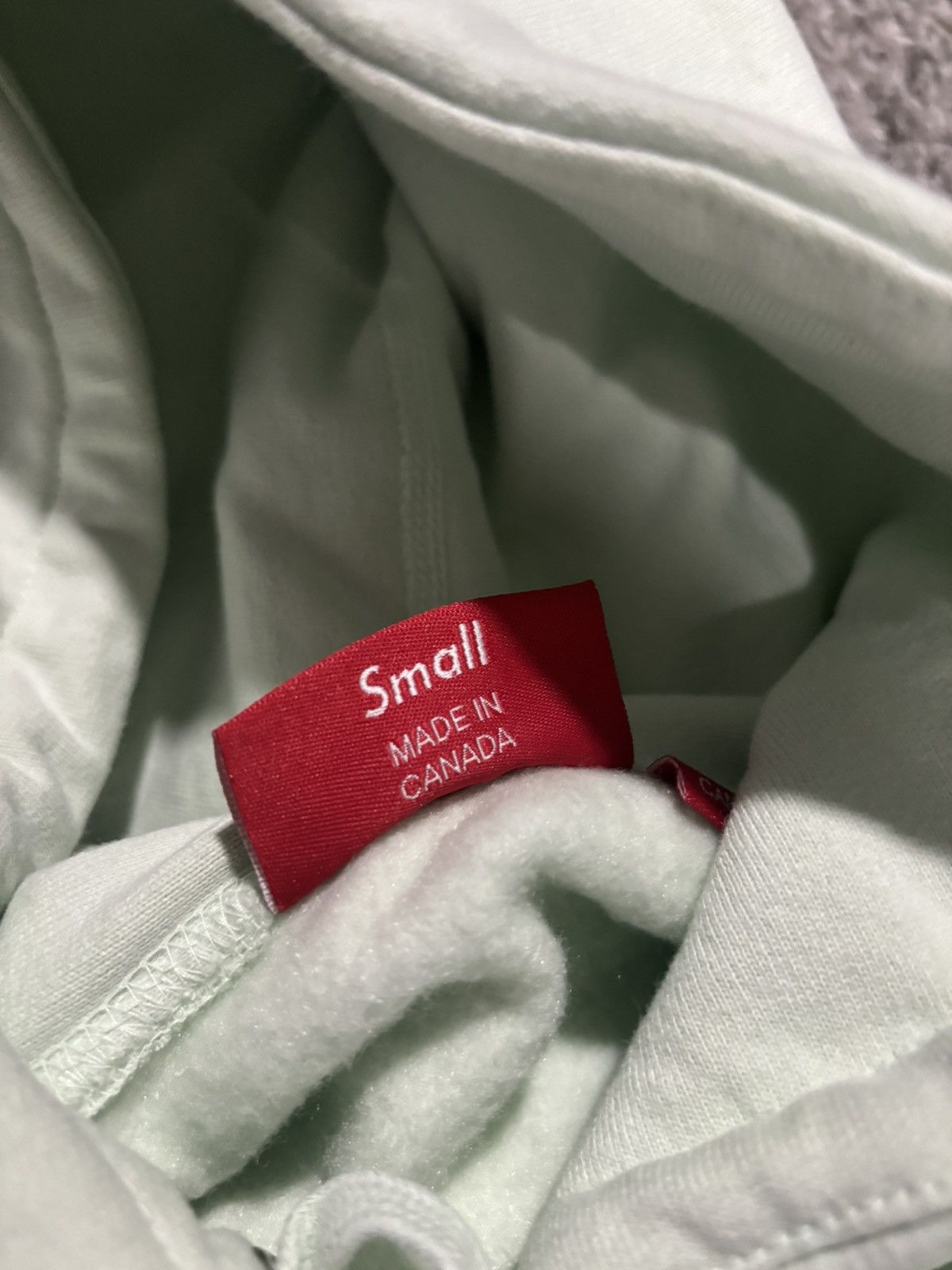Supreme Supreme Box Logo Hoodie Light Green Size US S / EU 44-46 / 1 - 5 Thumbnail