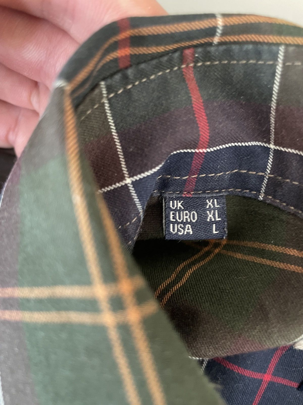 Barbour Barbour checked oversize shirt/ XL /heritage vintage luxury Size US XL / EU 56 / 4 - 8 Thumbnail