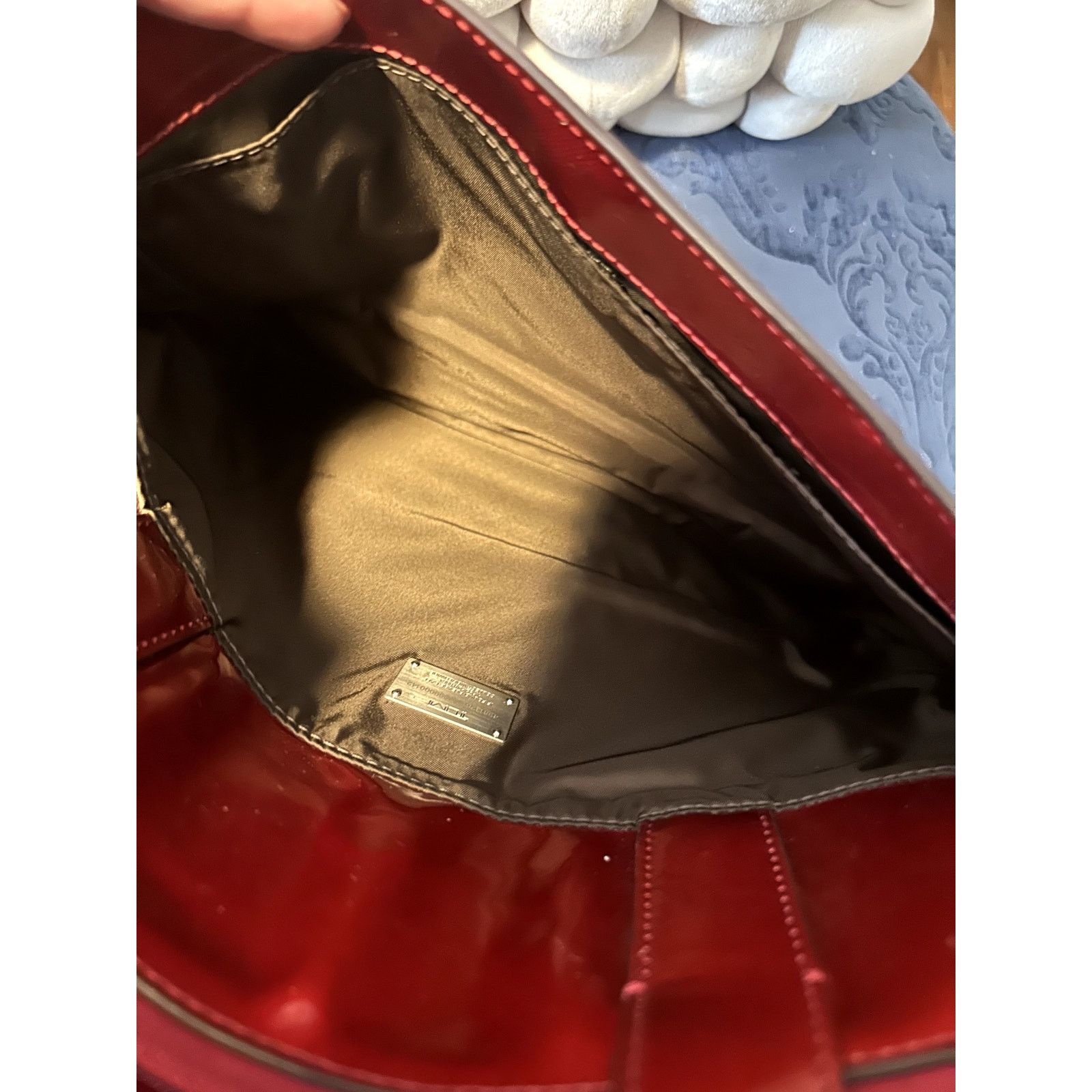 Tumi Tumi Candy Apple Red Patent Leather Briefcase Size ONE SIZE - 5 Thumbnail