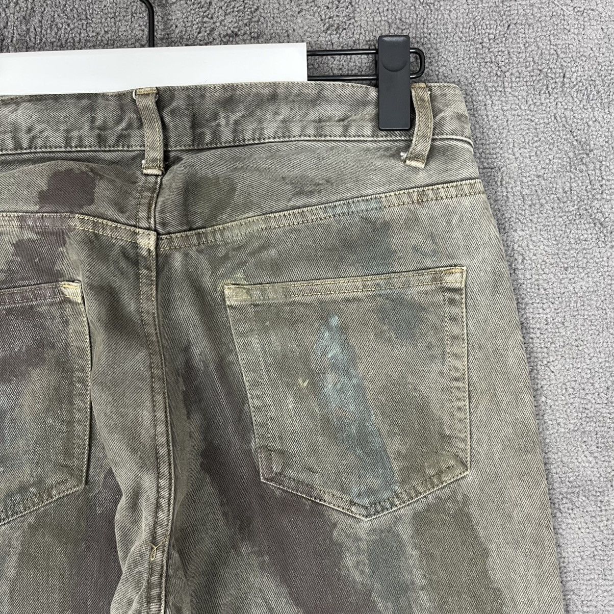 Japanese Brand Belly Belly Japanese Denim Abstract Painted Washed Jeans Size US 31 - 10 Thumbnail