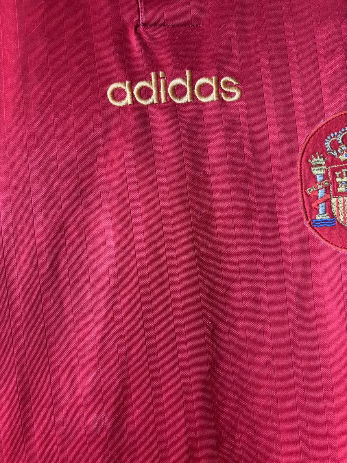 Adidas Spain 1994 jersey adidas L retro vintage Size US L / EU 52-54 / 3 - 7 Thumbnail