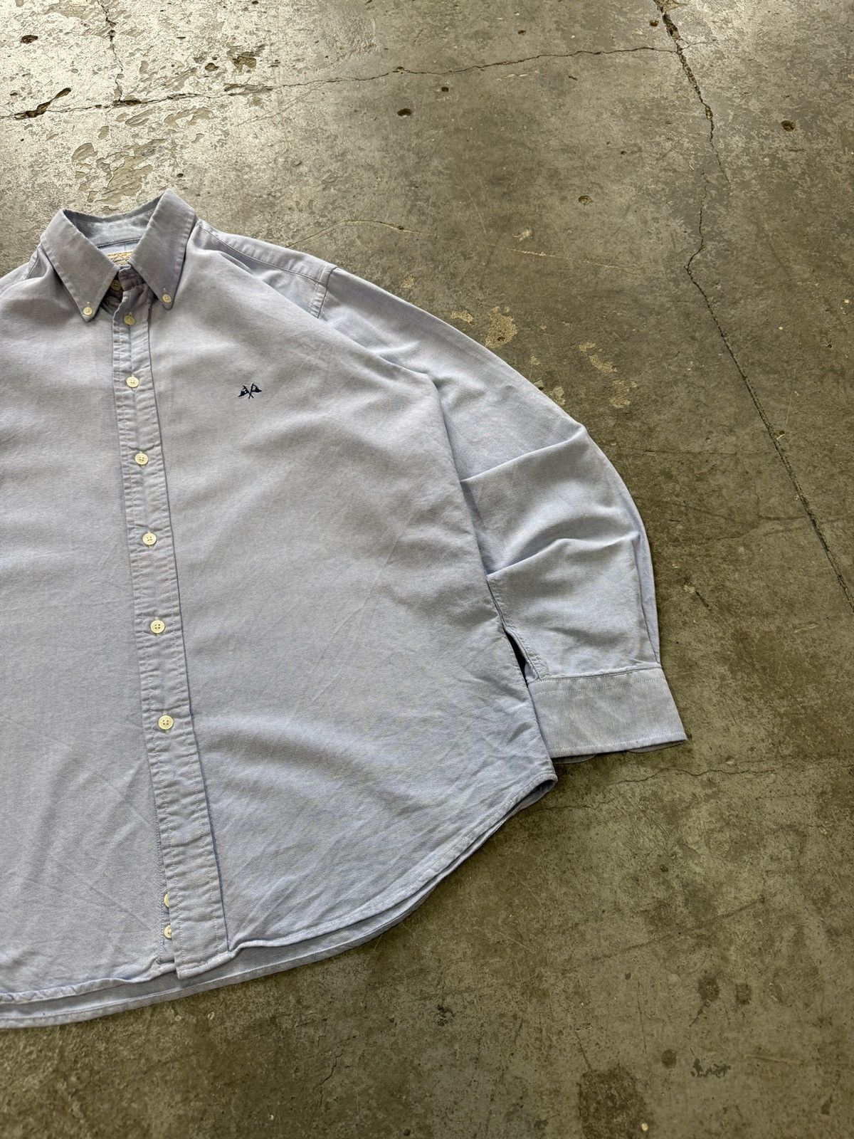 Burberry Thomas Burberry Vintage Shirt Size US L / EU 52-54 / 3 - 7 Thumbnail