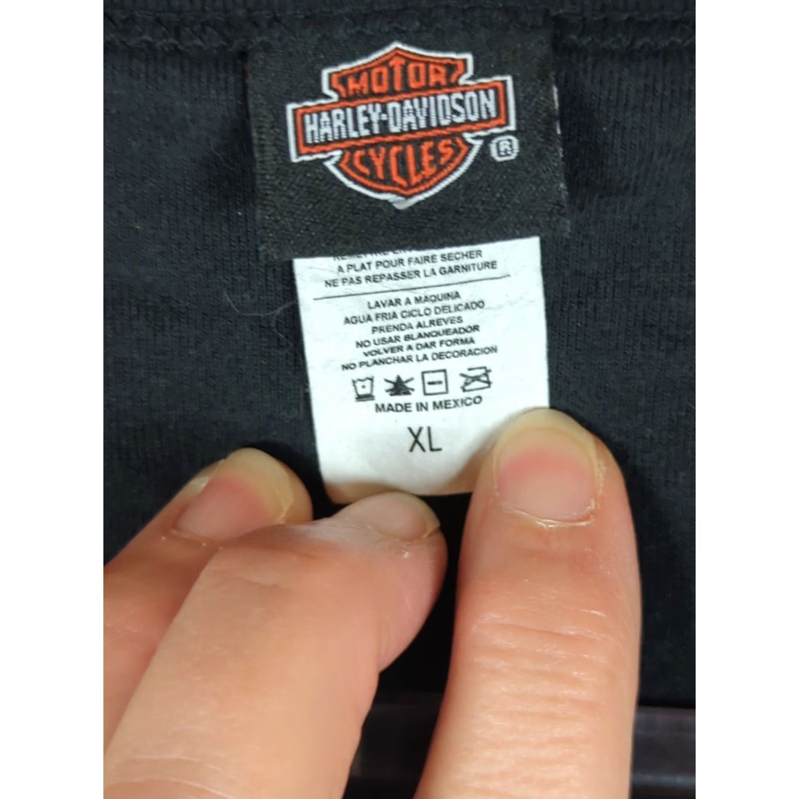 Harley Davidson Harley-Davidson Tank Top Women’s Black XL Logo Shield 2016 Sleeveless USA Biker Shirt Adults Size XL / US 12-14 / IT 48-50 - 3 Thumbnail