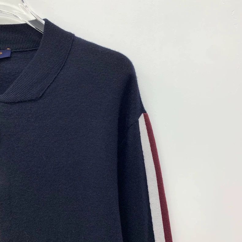 Louis Vuitton Louis Vuitton Navy striped cotton zip jacket Size S / US 4 / IT 40 - 3 Thumbnail