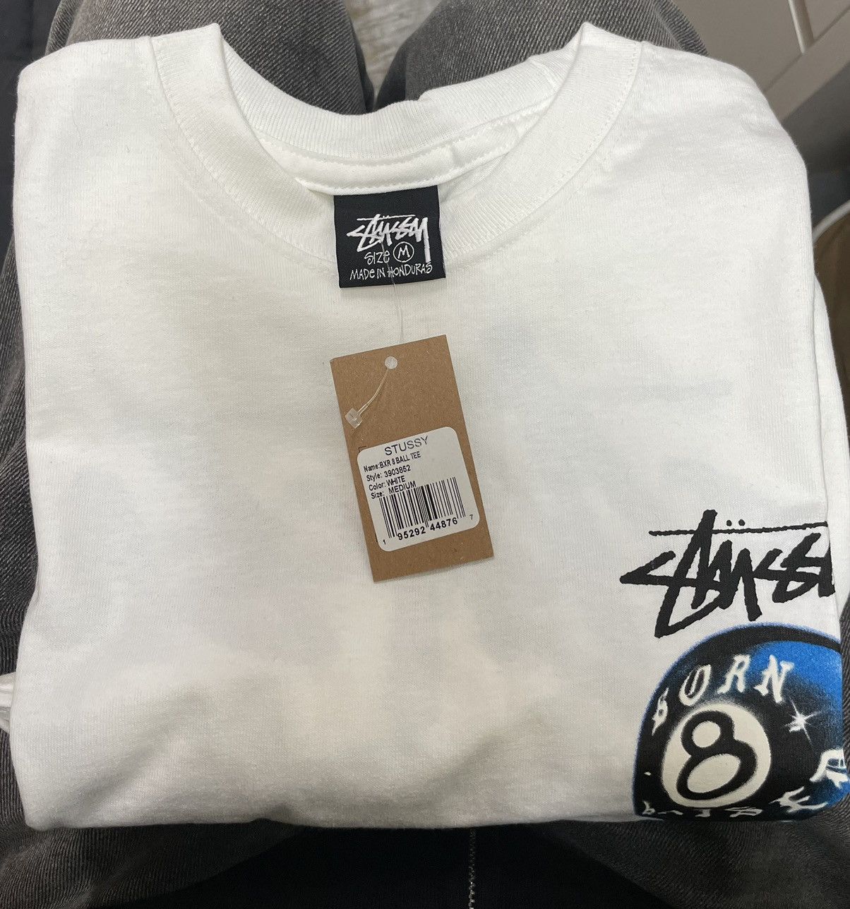 Stussy Bxr 8 ball tee medium | Grailed