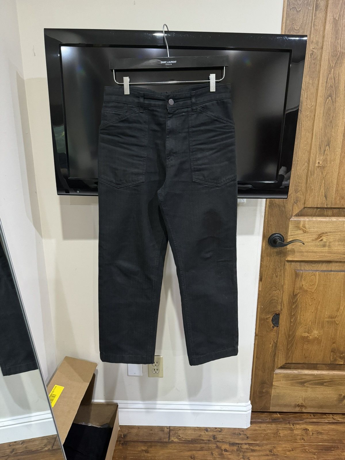 Uniform Bridge Uniform Bridge Herringbone HBT Fatigue Baker Pants Black Size US 30 / EU 46 - 2 Thumbnail