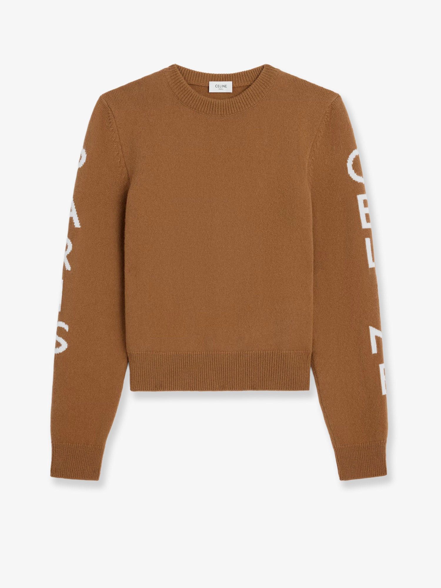 Wool sweater with logo inlay S - USA Tariffs Included