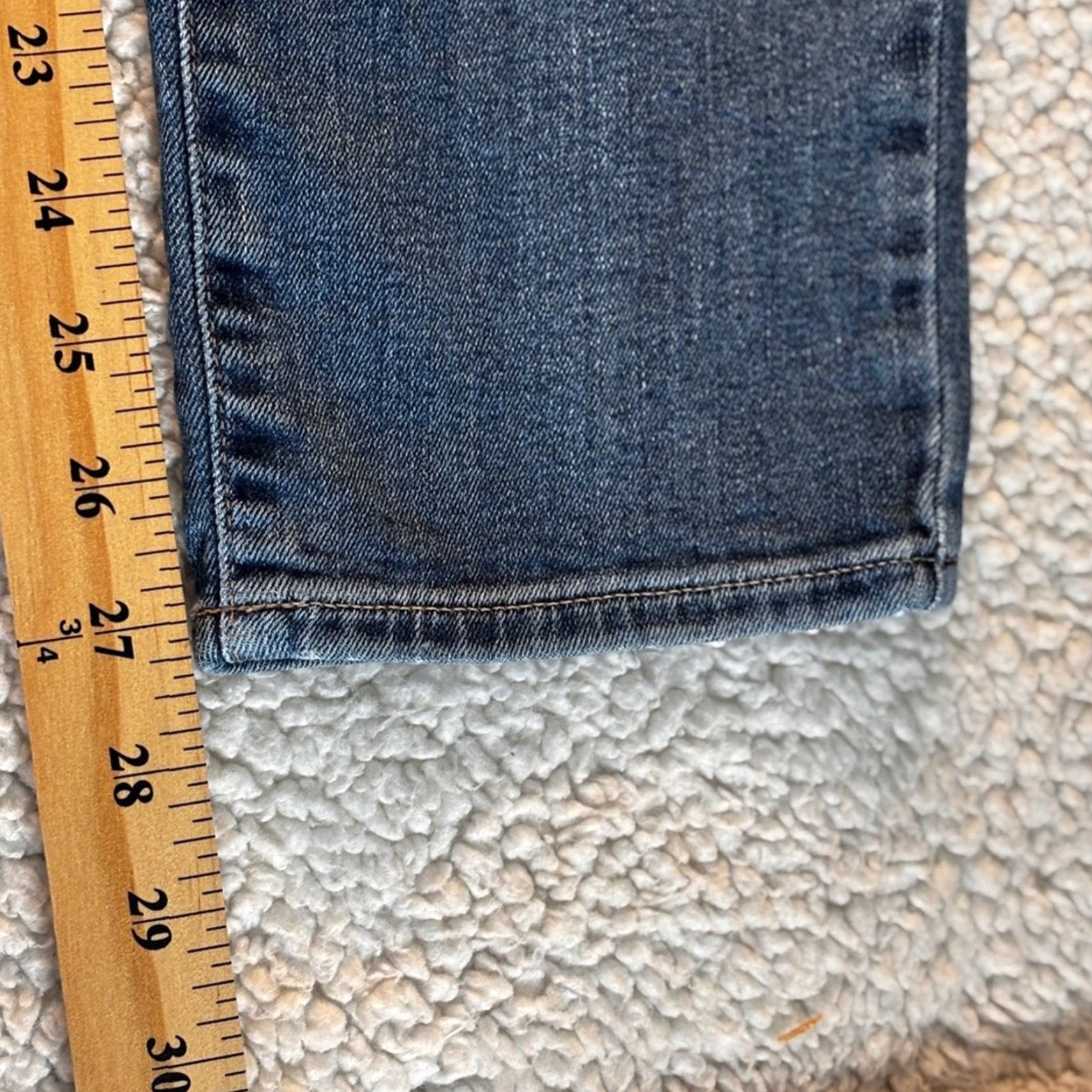 Lucky Brand Lucky Brand Jeans Leila Lake Medium Wash Orta Denim Women’s 28 Straight Jeans Made in Mexico Women’s Jeans Size 28" / US 6 / IT 42 - 3 Thumbnail