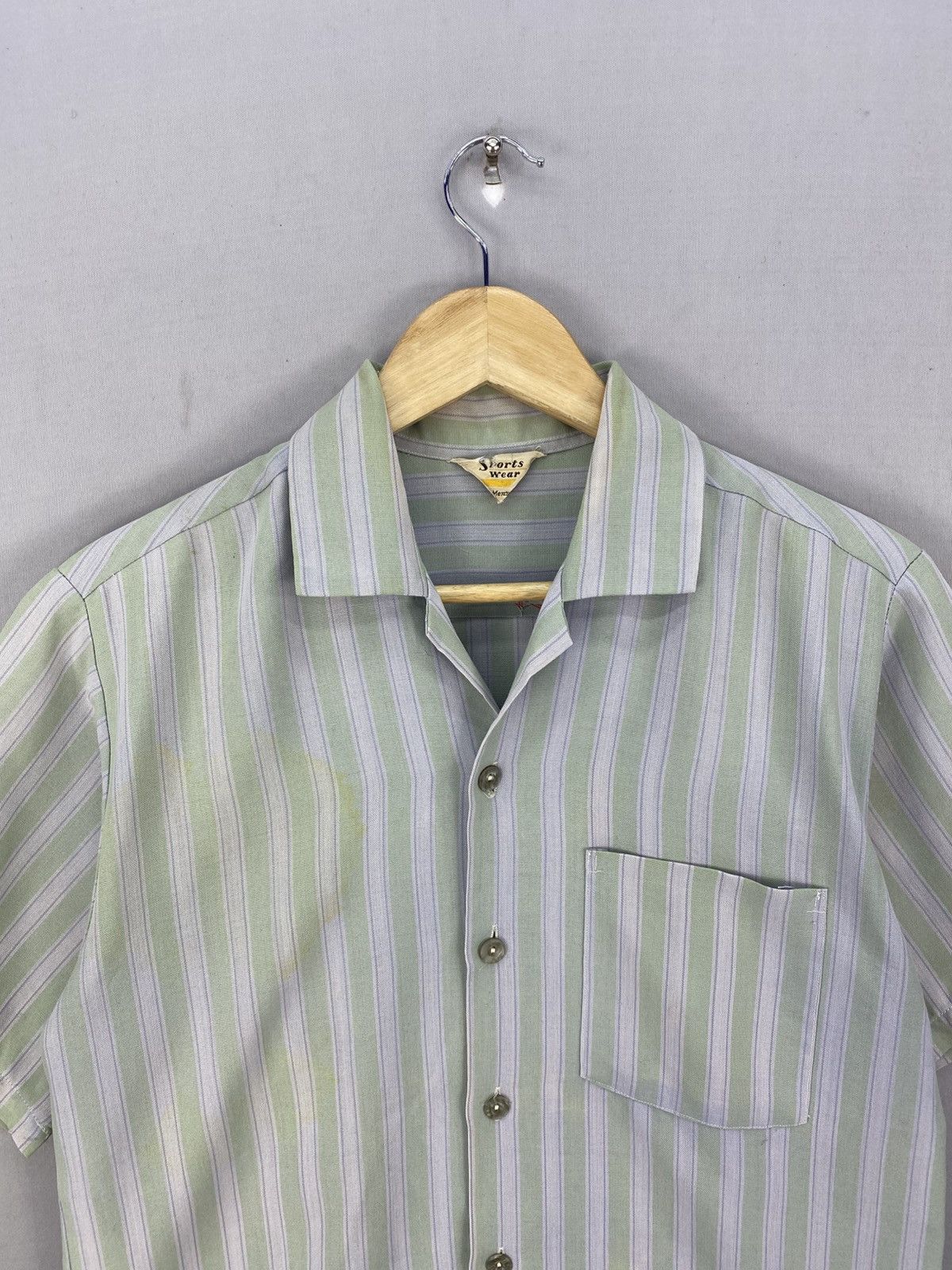 Flannel Sportswear Stripes Flannel Shirts Button Up Short Sleeve Size US M / EU 48-50 / 2 - 7 Thumbnail