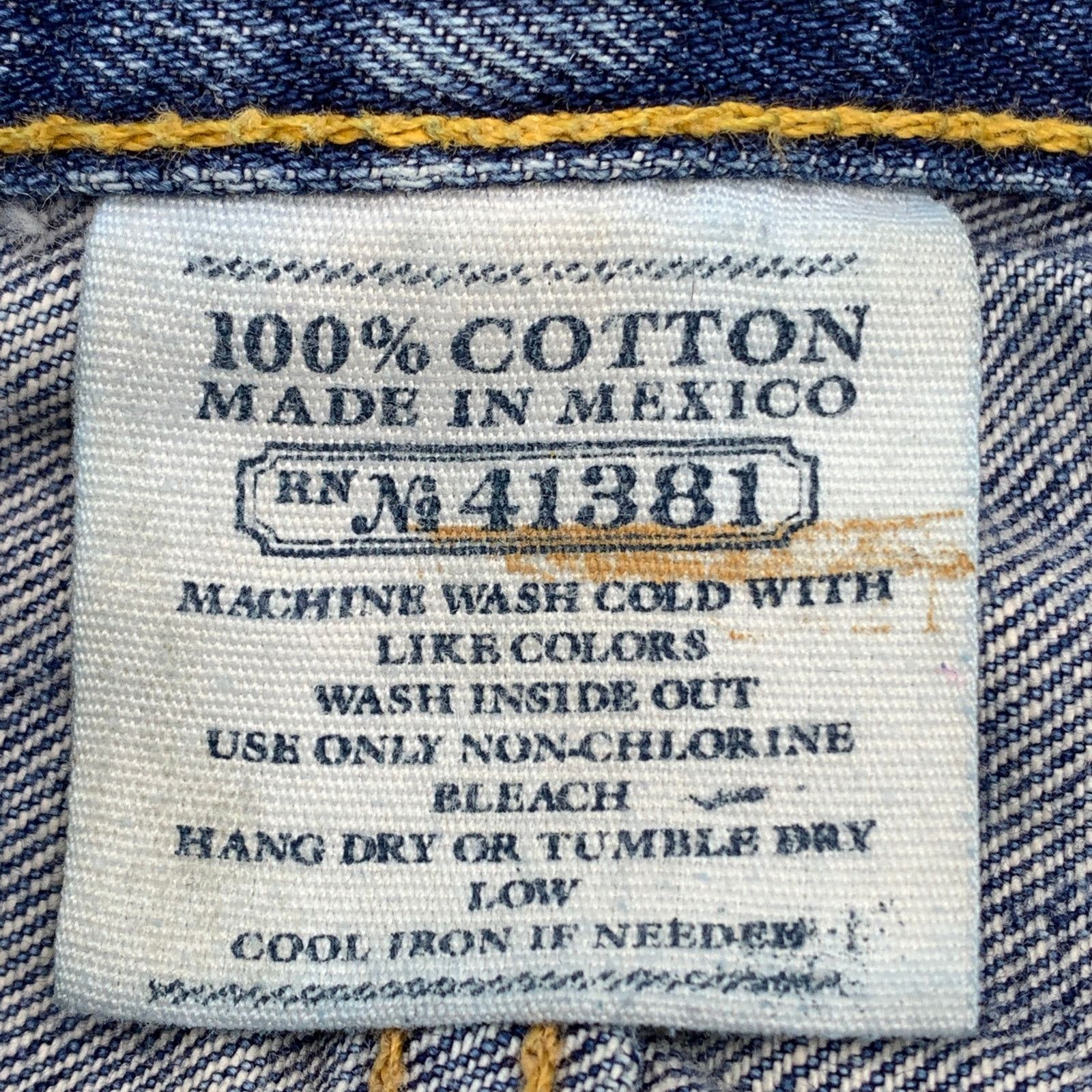 Polo Ralph Lauren × Vintage Polo Ralph Lauren Jeans Vintage Straight Leg Denim Size US 34 / EU 50 - 6 Thumbnail