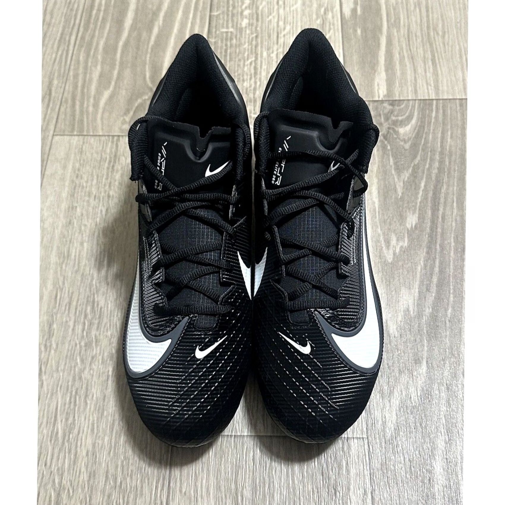 Nike Nike Vapor Edge Elite 360 2 Football Cleats White Black (DA5457-001) Sz 13 Size US 12 / EU 45 - 5 Thumbnail