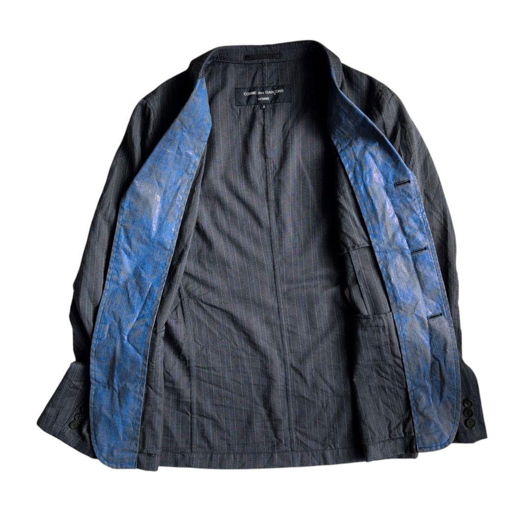 Comme des Garcons Homme COMME des GARÇONS HOMME 2004AW Striped 3B Tailored Jacket S Size US S / EU 44-46 / 1 - 7 Thumbnail