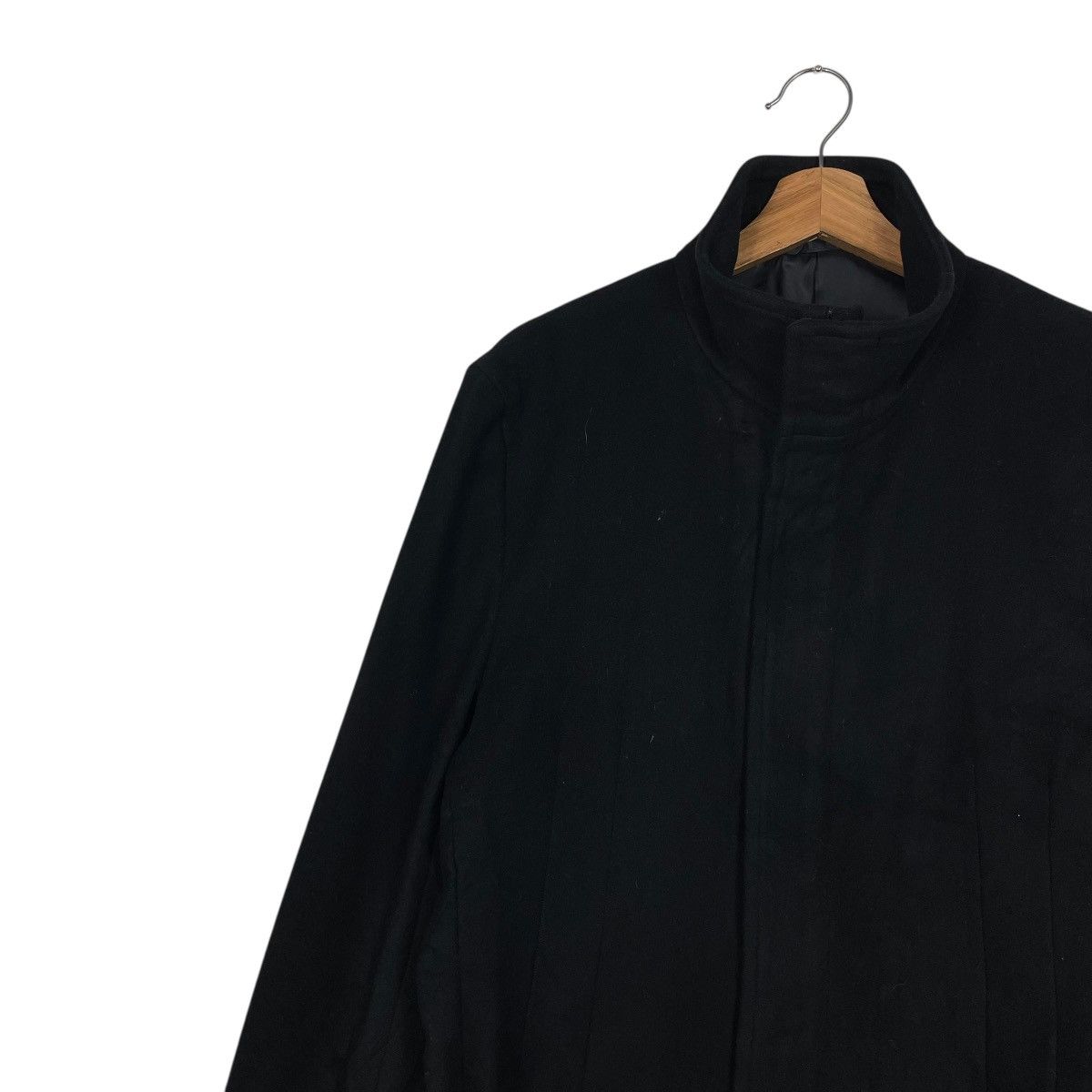 Comme Ca Ism Kenji Ito Comme Ca Collection Black Wool Coat Size US M / EU 48-50 / 2 - 7 Thumbnail