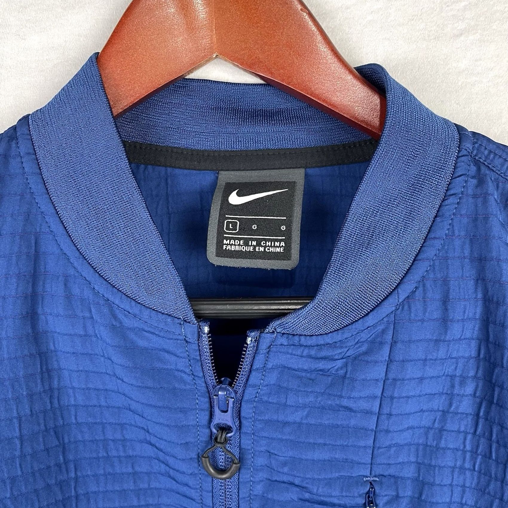 Nike Nike Bomber Jacket Women L Sportswear Tech Pack City Navy BV4741-407 Size L / US 10 / IT 46 - 2 Thumbnail