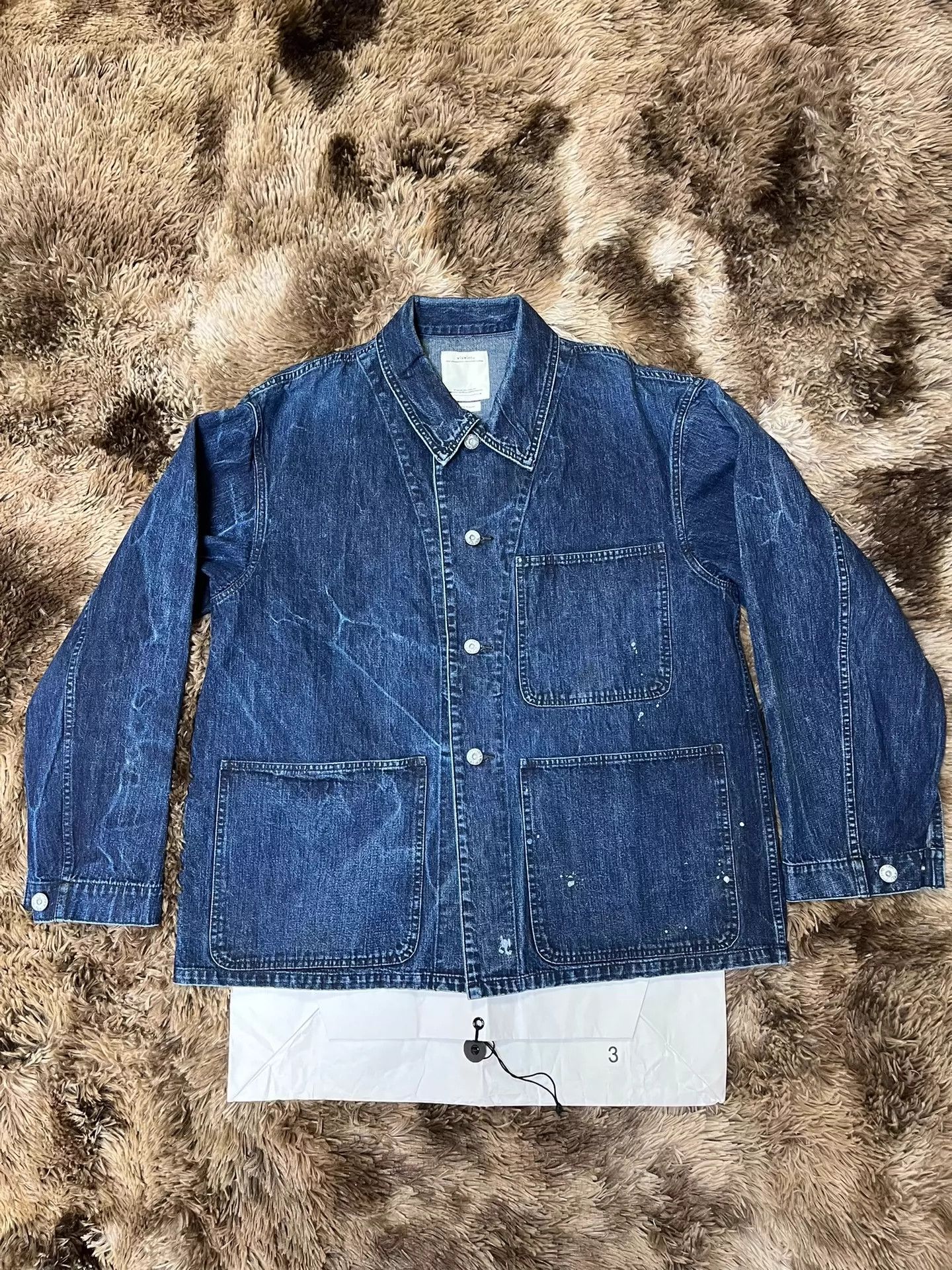 Visvim VISVIM SS BAKER COVERALL DRY DENIM Size US L / EU 52-54 / 3 - 1 Thumbnail