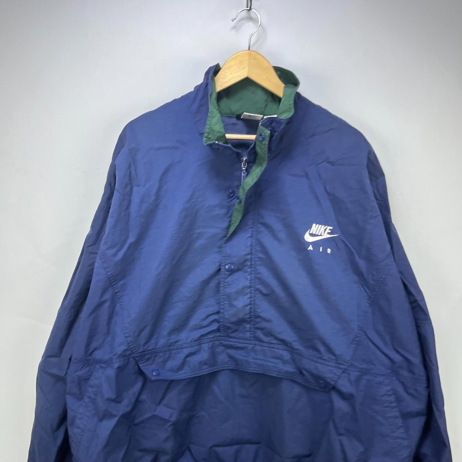 Nike Vintage 90s Nike Air Windbreaker Anorak Jacket 2XL Size US XXL / EU 58 / 5 - 2 Thumbnail