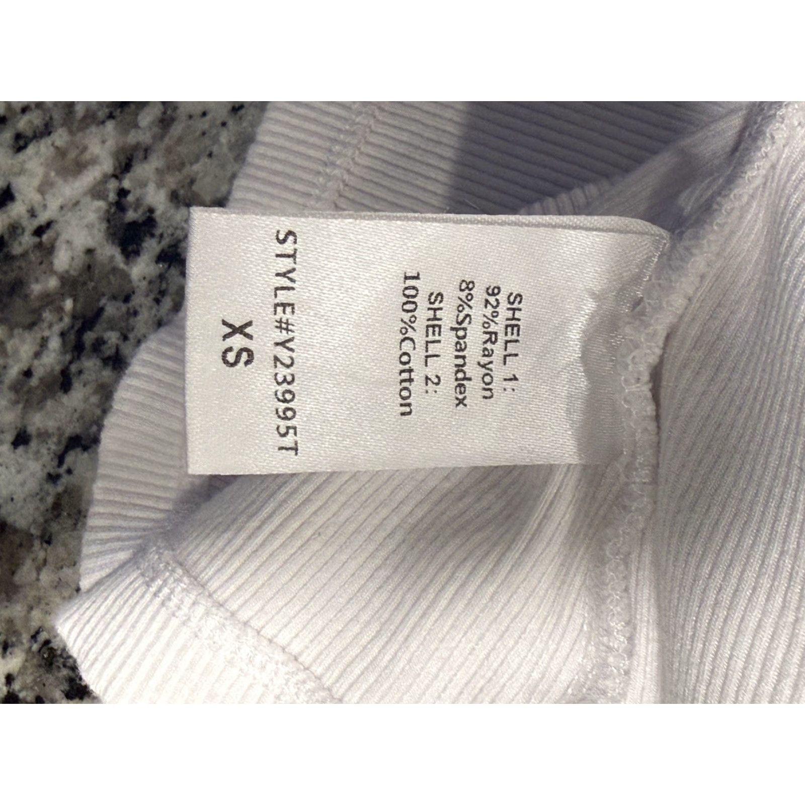 Vintage Tuckernuck Pomander Place White Livia Top XS Puff Sleeve Ribbed Tee EUC Space? Size XS / US 0-2 / IT 36-38 - 7 Thumbnail
