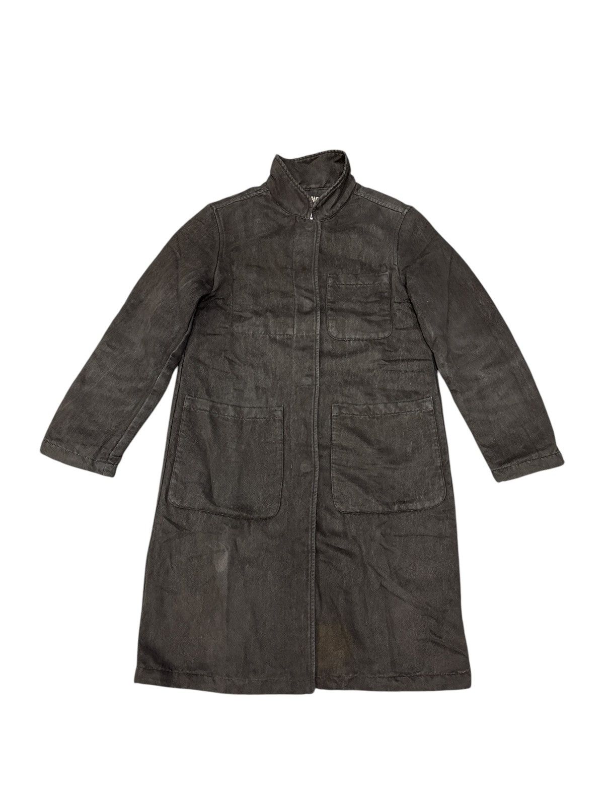 Maison Margiela MAISON MARGIELA MM6 MULTIPOCKETS DISTRESSED JACKET LONG COAT Size S / US 4 / IT 40 - 1 Thumbnail