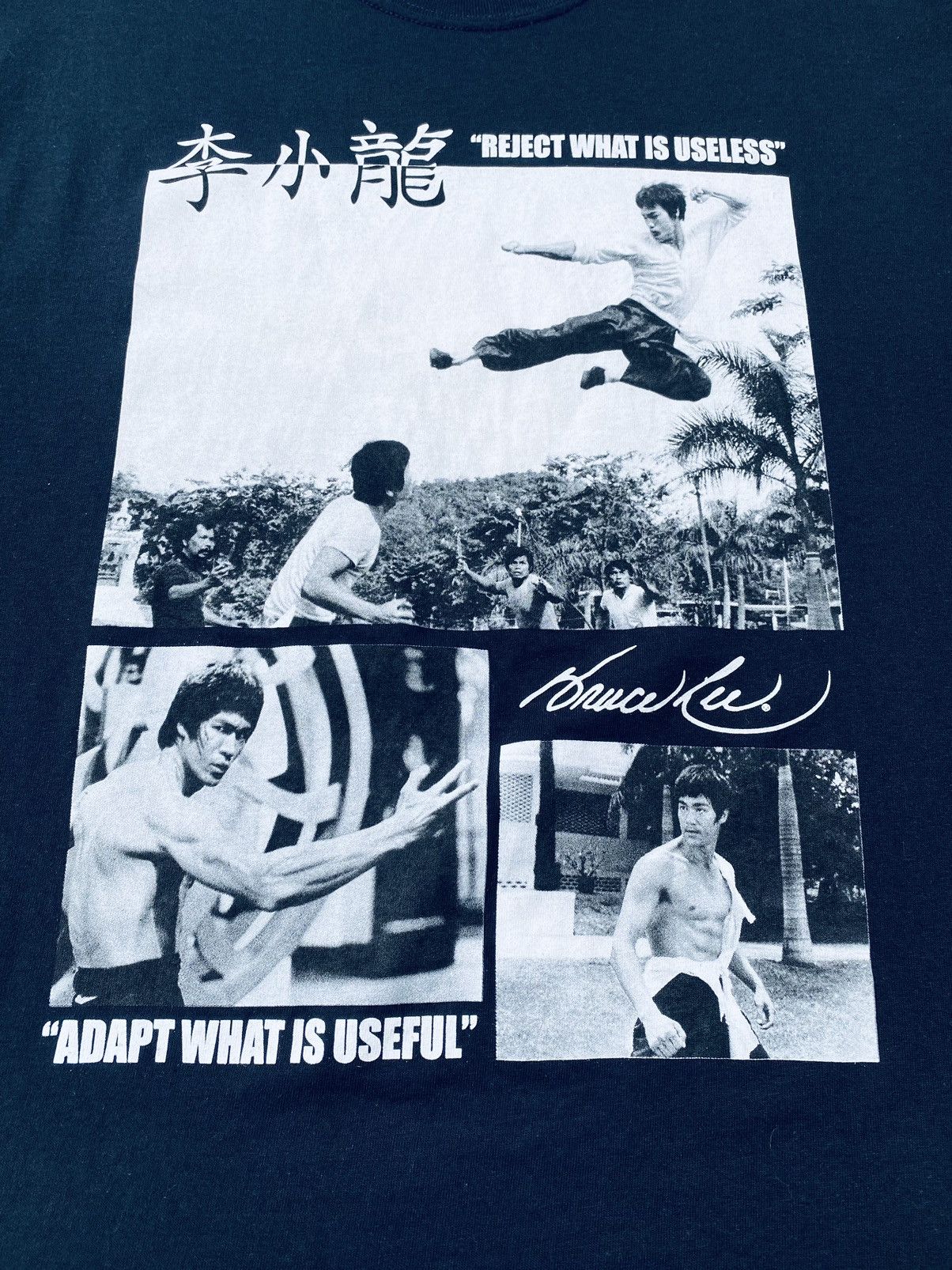 Vintage Vintage Bruce Lee Movie Wording Tees Size US L / EU 52-54 / 3 - 4 Thumbnail
