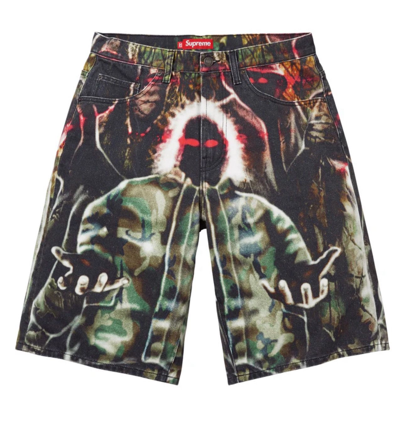 Supreme Supreme Ghostface Mesh Shorts SS26 Black Size S IN HAND