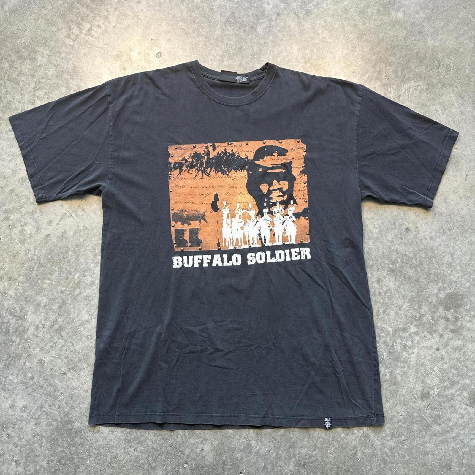 Other B.A.T. Wear Vintage Buffalo Soldier Graphic T-Shirt Size US XXL / EU 58 / 5 - 1 Thumbnail