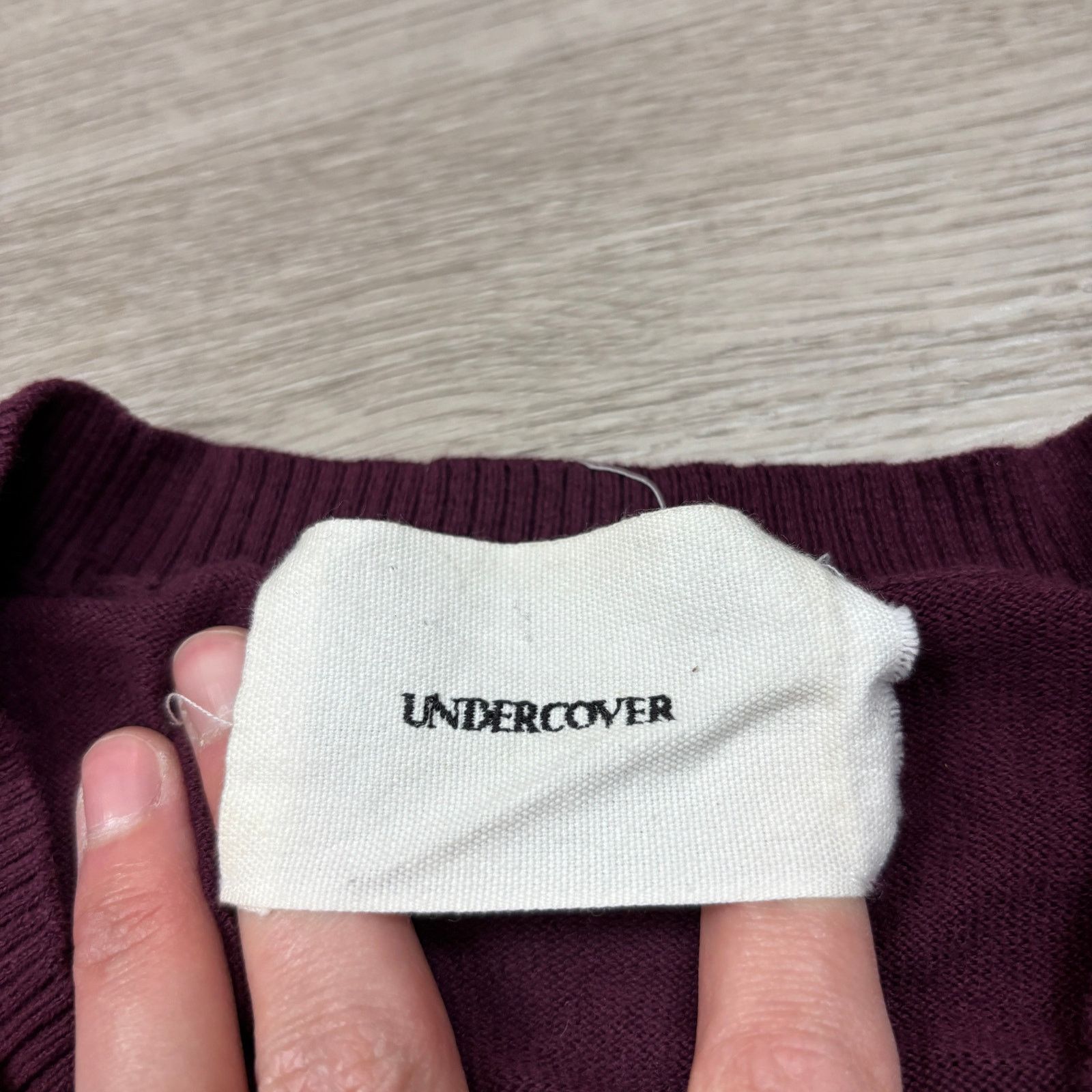 Jun Takahashi × Undercover Undercover Panelled Cotton Jersey Sweater S/S 2013 Men's 4/L Size US L / EU 52-54 / 3 - 4 Thumbnail