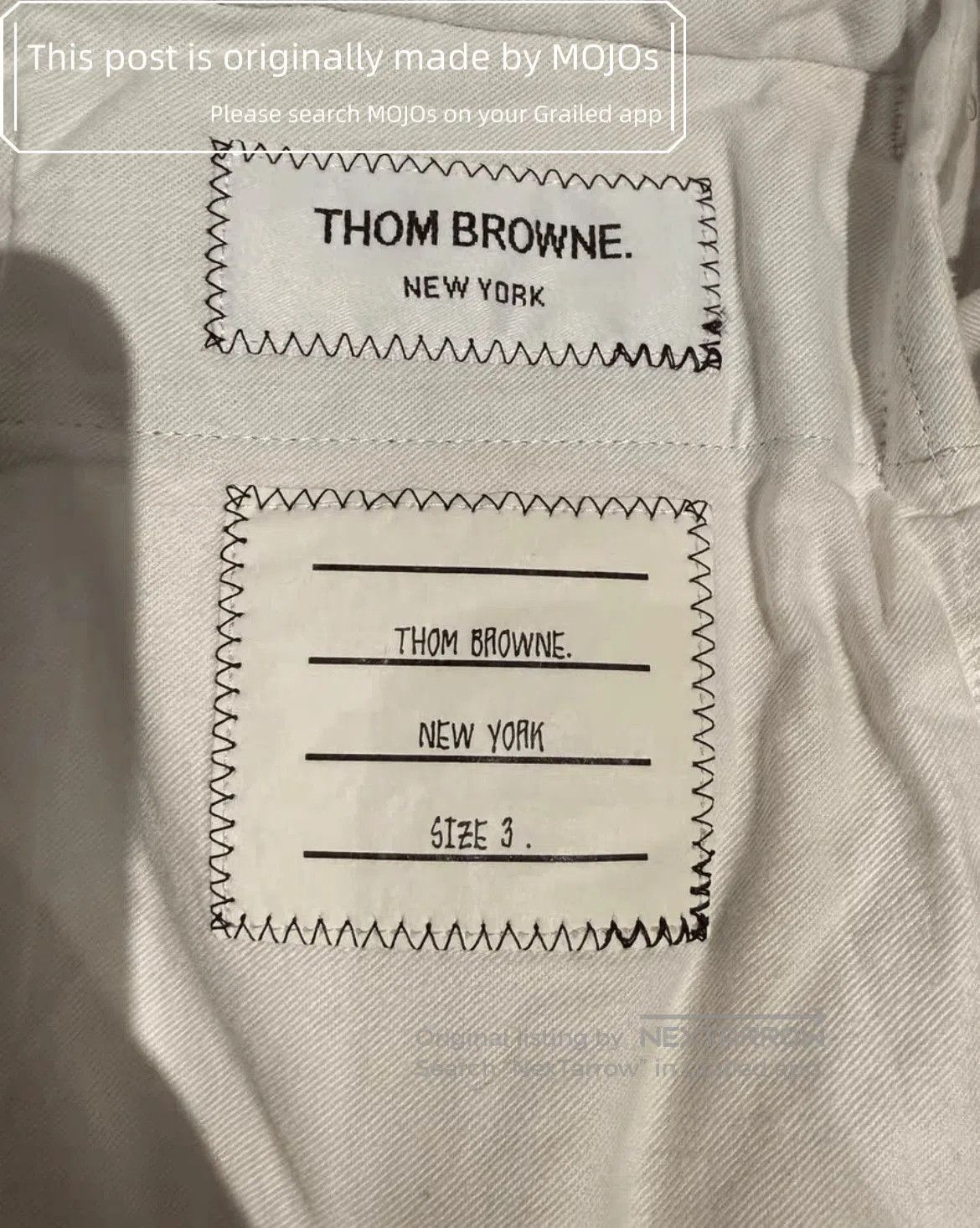 Thom Browne Sz 3 Thom Browne Lobster Stitches Kaki. Size US 32 / EU 48 - 4 Thumbnail