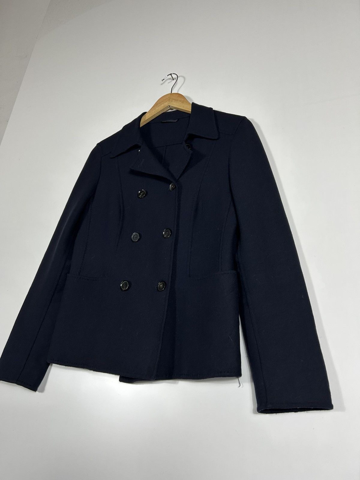 Herno 🔥Luxury Herno Wool Double Breast Coat Jacket Size S / US 4 / IT 40 - 3 Thumbnail
