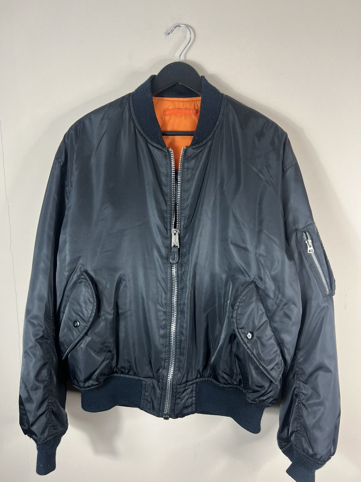 Alpha Industries 🔥VTG RICK OWENS KAPITAL VETEMENTS FLYGHT MA-1 BOMBER JACKET Size US L / EU 52-54 / 3 - 2 Thumbnail