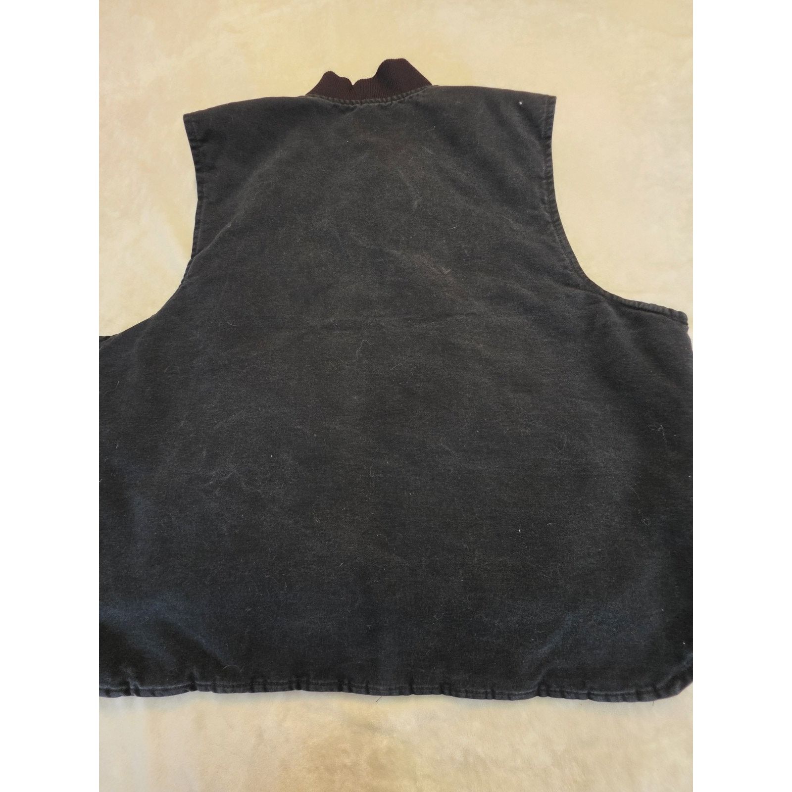 Carhartt Mens Carhartt V01 BLK Quilted Lined Work Vest Black Size 3XL Size US XXL / EU 58 / 5 - 4 Thumbnail