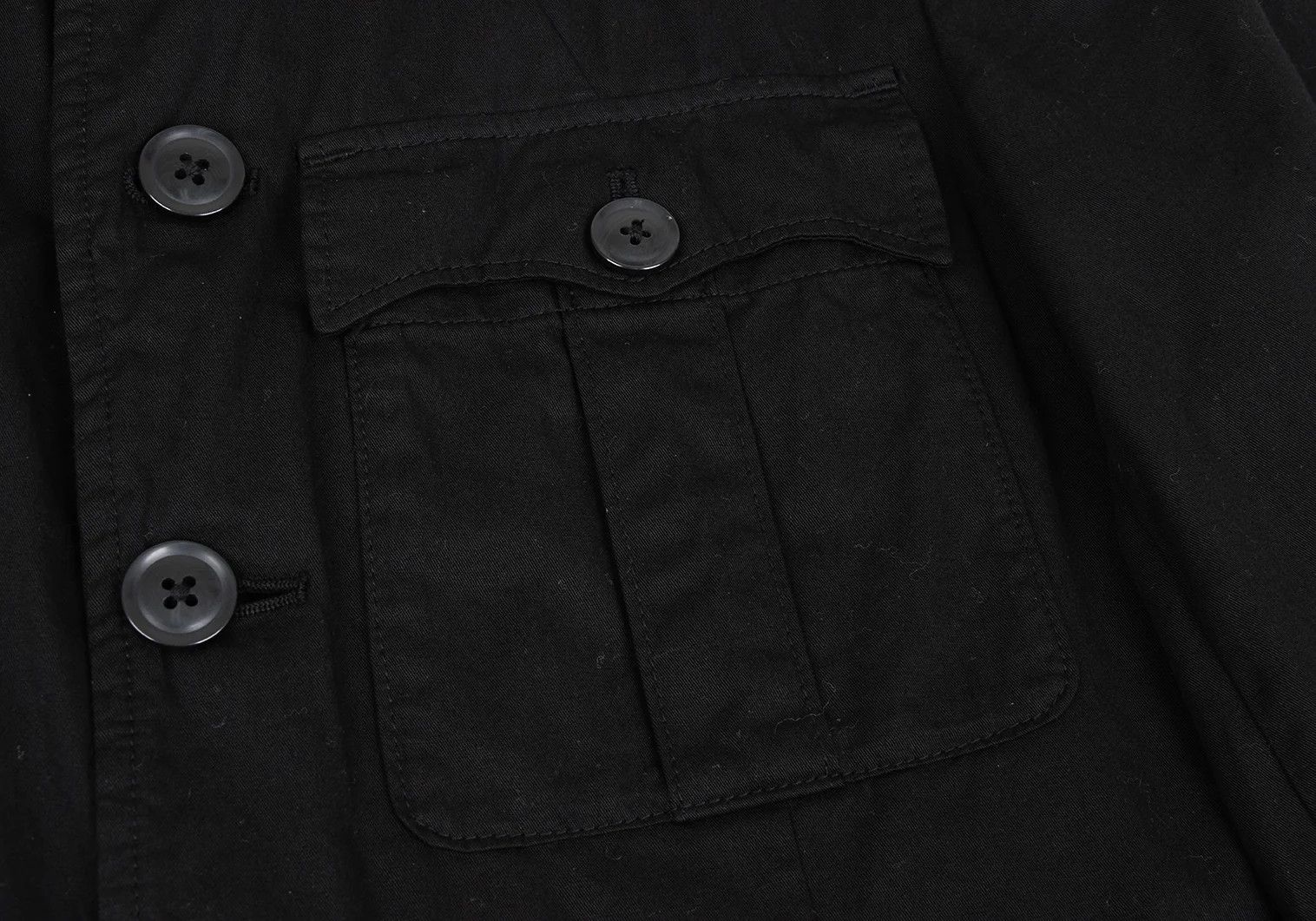 Yohji Yamamoto Yohji Yamamoto Cotton Safari Jacket Black Size US S / EU 44-46 / 1 - 6 Thumbnail
