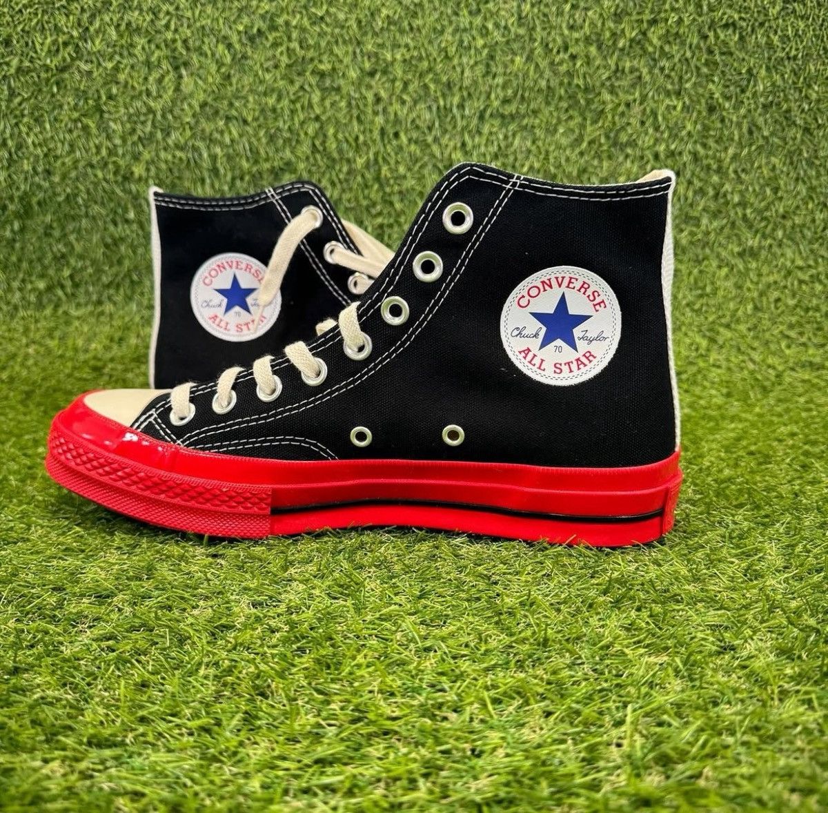 Comme des Garcons PLAY × Converse Converse x CDG chuck 70 Size US 7 / EU 40 - 2 Thumbnail