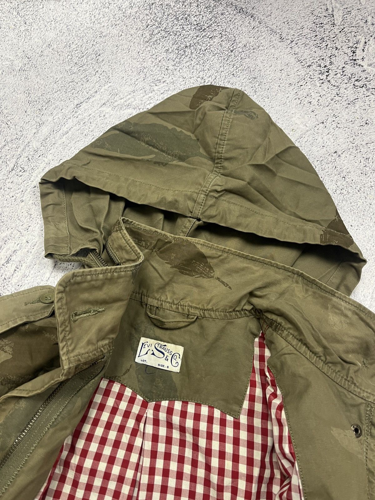Levi's × Realtree Vintage Levis Real Tree Duck Camo M65 Military Jacket Rare Size S / US 4 / IT 40 - 11 Thumbnail