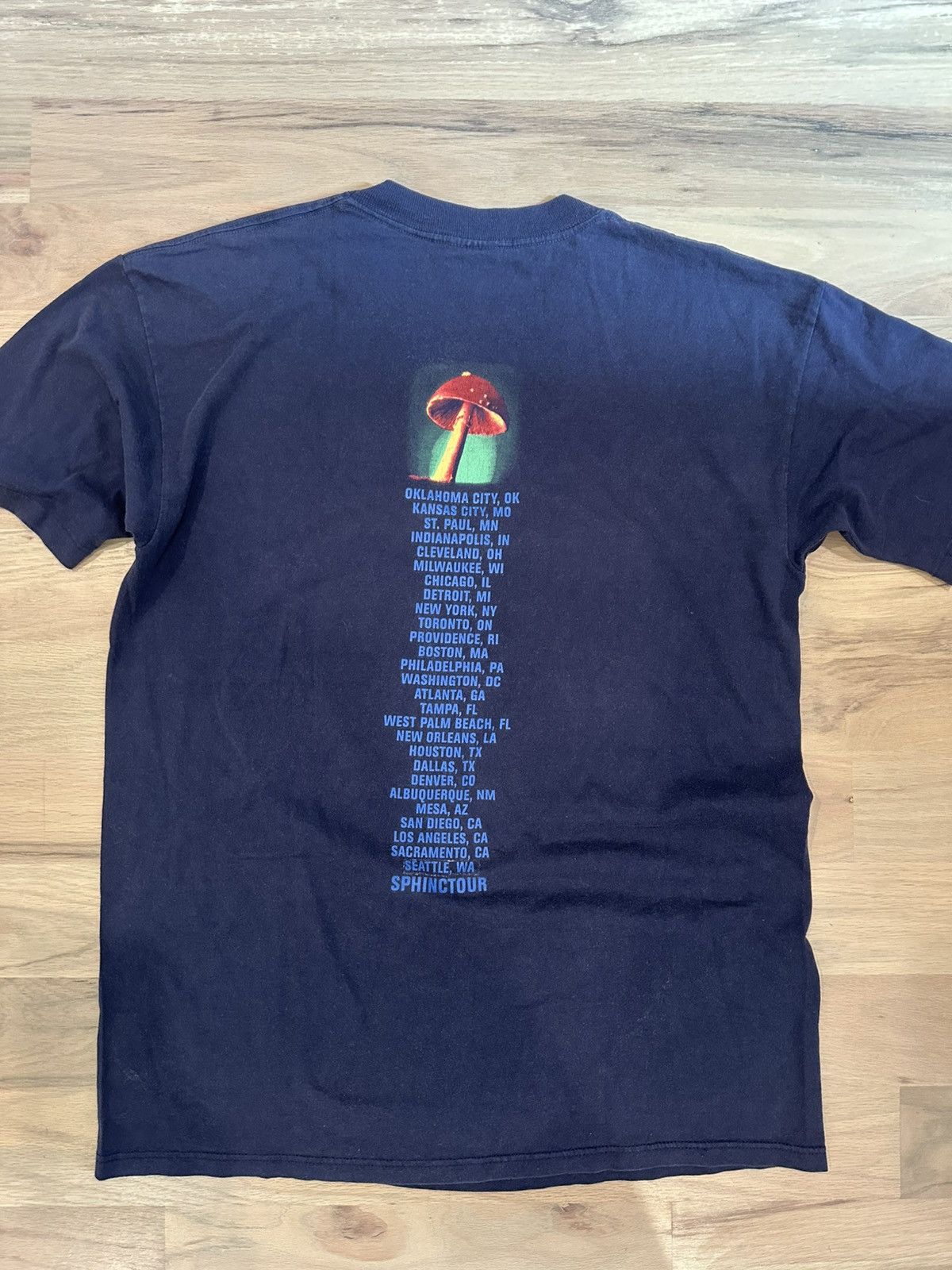 Band Tees Vintage 1996 Ministry Sphinctour Shirt Brockum Tag Large Size US L / EU 52-54 / 3 - 5 Thumbnail